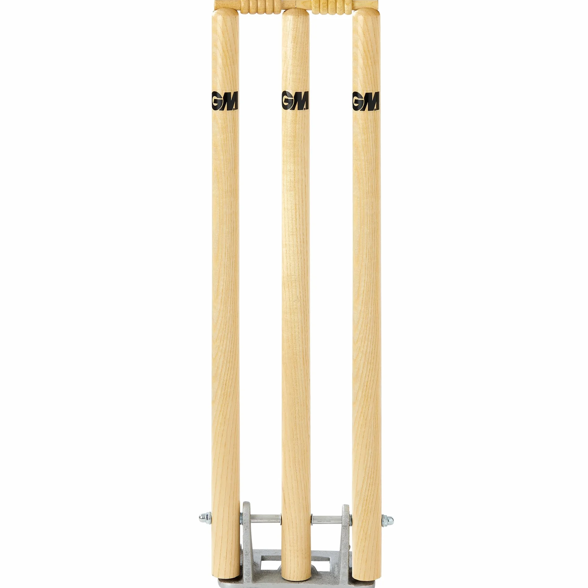 Gunn & Moore GM, kikuty do krykieta, kompletne zestawy furtek, pojedyncze do wiertarek treningowych, zapasowe, regulacja ICC, wysokość seniora 71 cm lub junior 68 cm