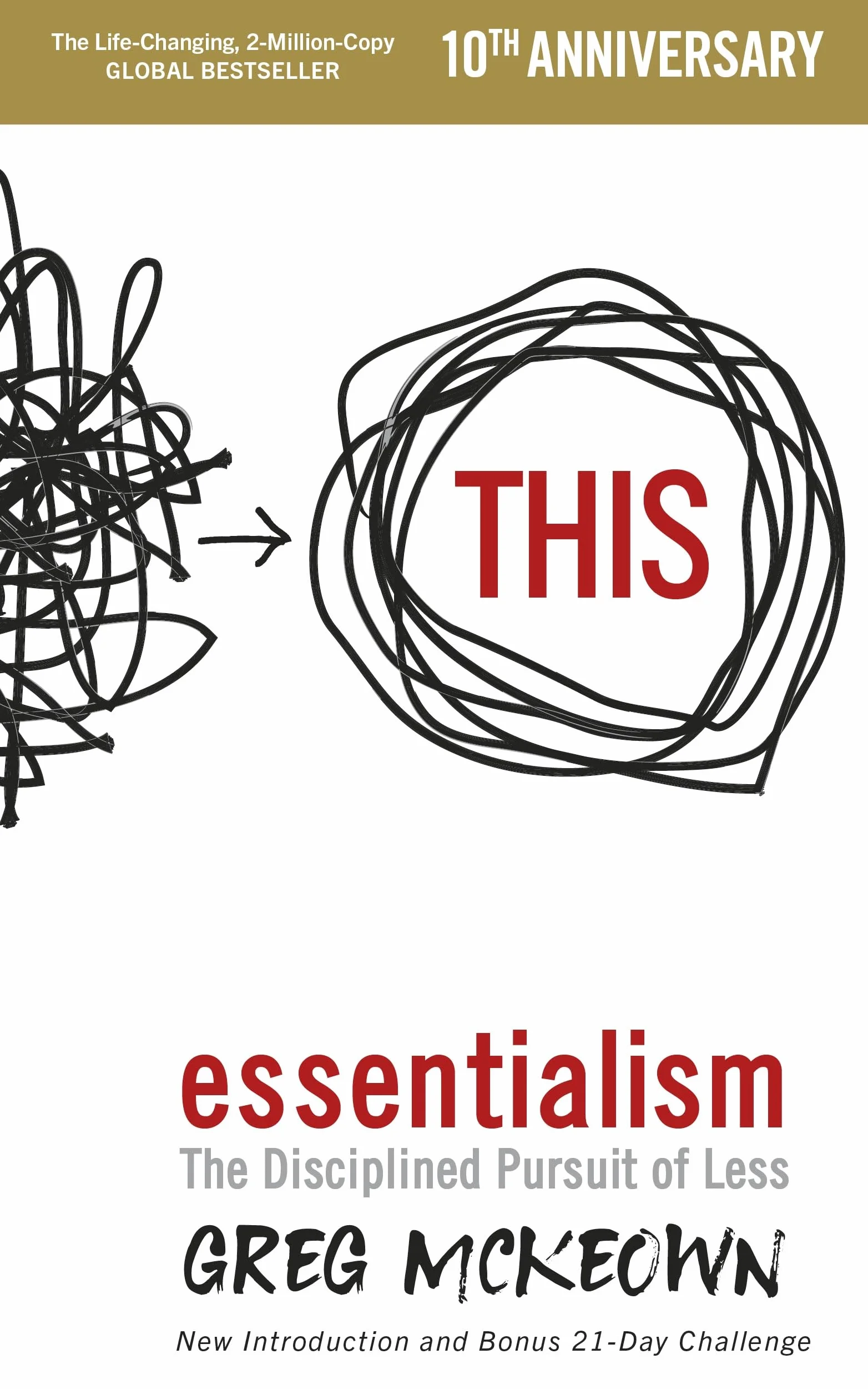 Essentialism: The Disciplined Pursuit of Less: The Disciplined Pursuit of Less - The Two-Million-Copy Bestseller