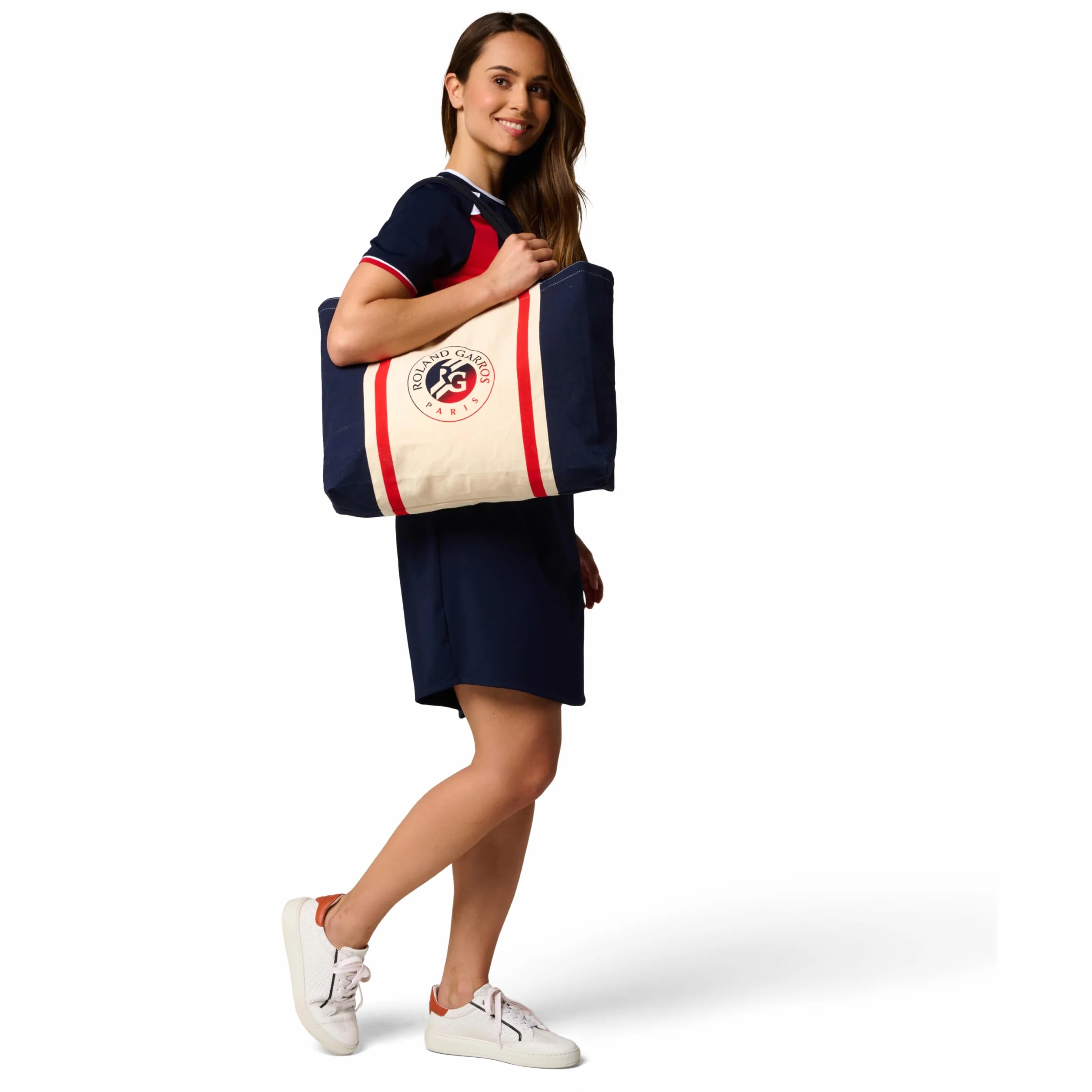 ROLAND GARROS Trójkolorowy, torba na ramię, unisex, Kolor: wielokolorow, Western