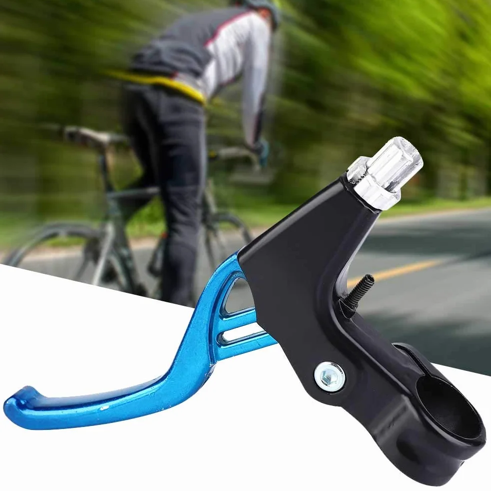 Yosoo Health Gear dźwignie hamulcowe do roweru, aluminiowe, uniwersalne 2,2 cm (niebieski)