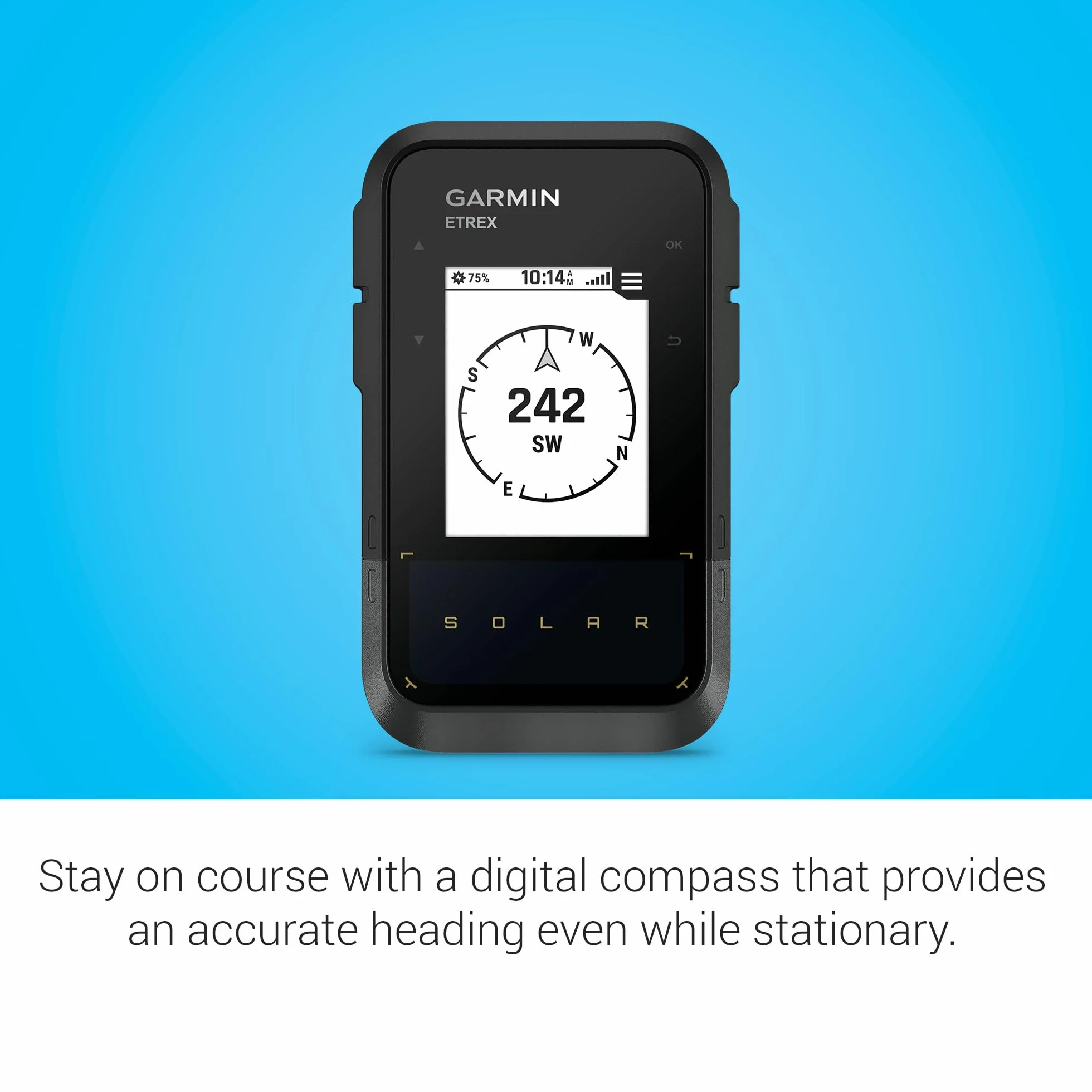 Garmin eTrex Solar Ręczna Nawigacja GPS
