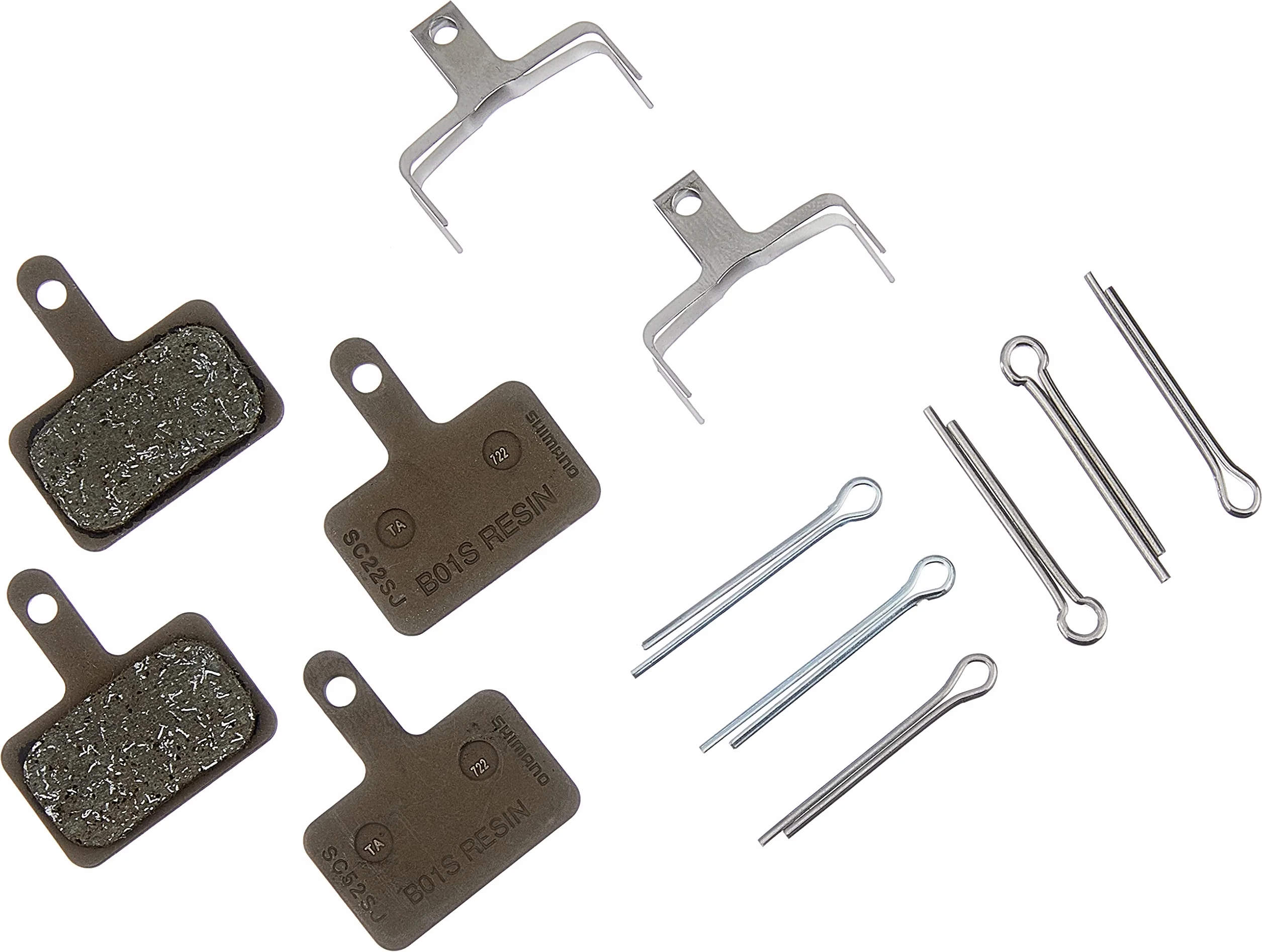 SHIMANO Unisex – klocki hamulcowe dla dorosłych B01S/B03S/B05S, jasnobrązowe
