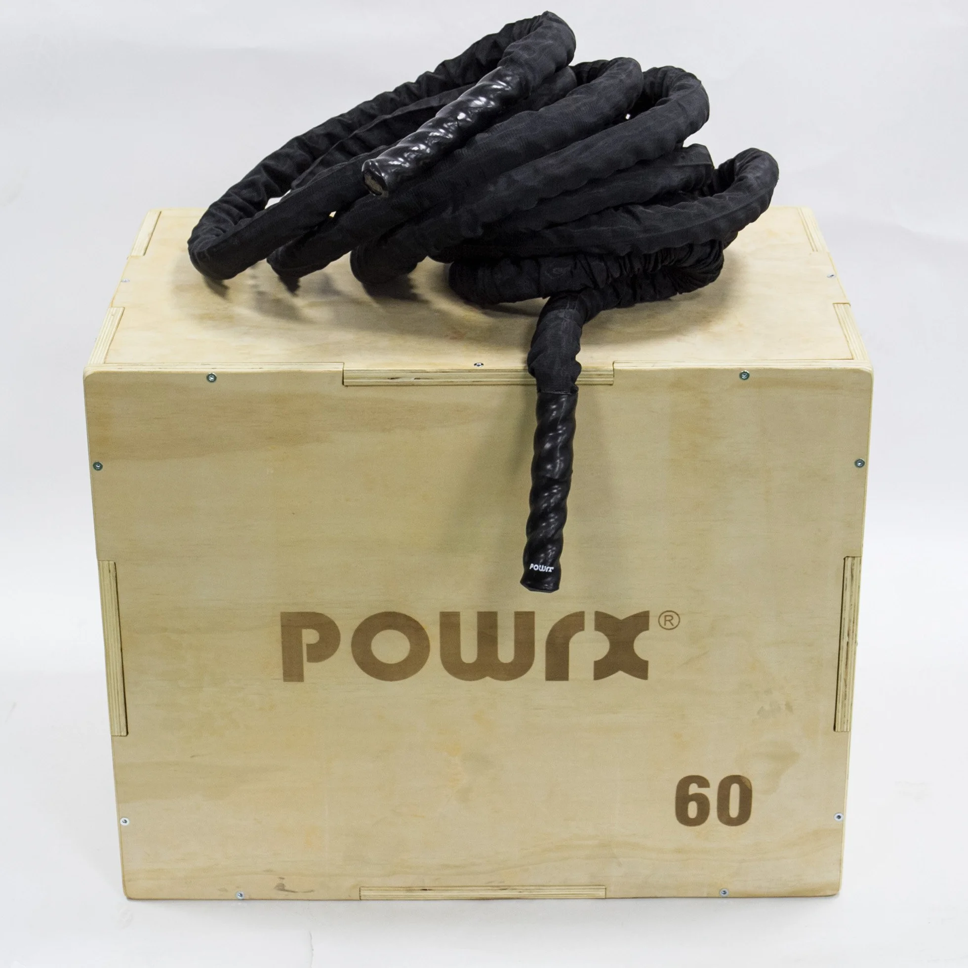 POWRX Battle Rope lina treningowa z powłoką, w zestawie trening I Ø 38 lub 50 mm I linka treningowa linka sportowa lina treningowa lina treningowa lina treningowa lina fitness I różne długości I uchwyt ścienny opcjonalnie