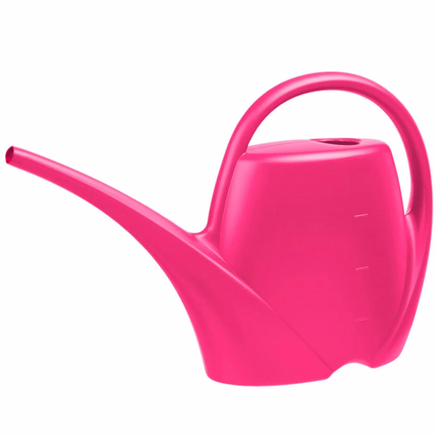 Mała konewka do roślin pokojowych, 1,7 l, z wysokiej jakości tworzywa sztucznego, poręczna konewka do użytku wewnątrz pomieszczeń, idealna do nawadniania roślin pokojowych, różowa
