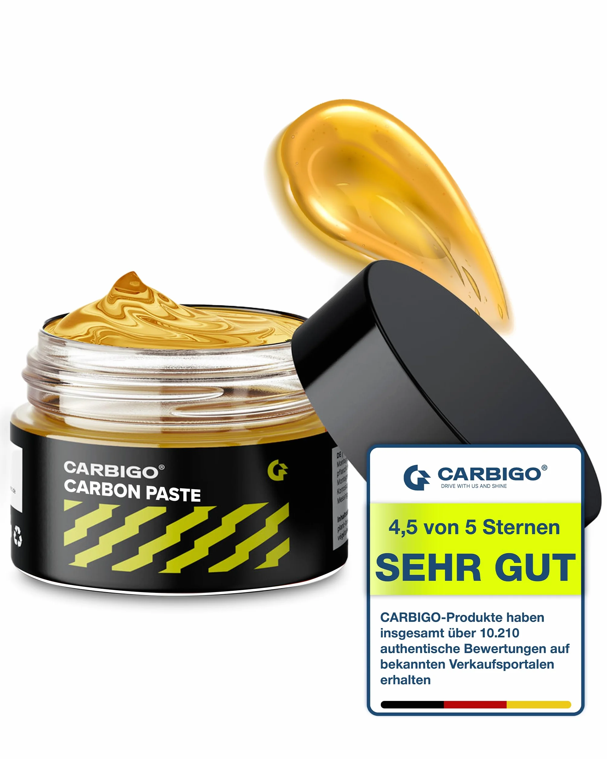 CARBIGO Carbon pasta montażowa PRO 50 ml pasta węglowa do roweru samochodu motocykla