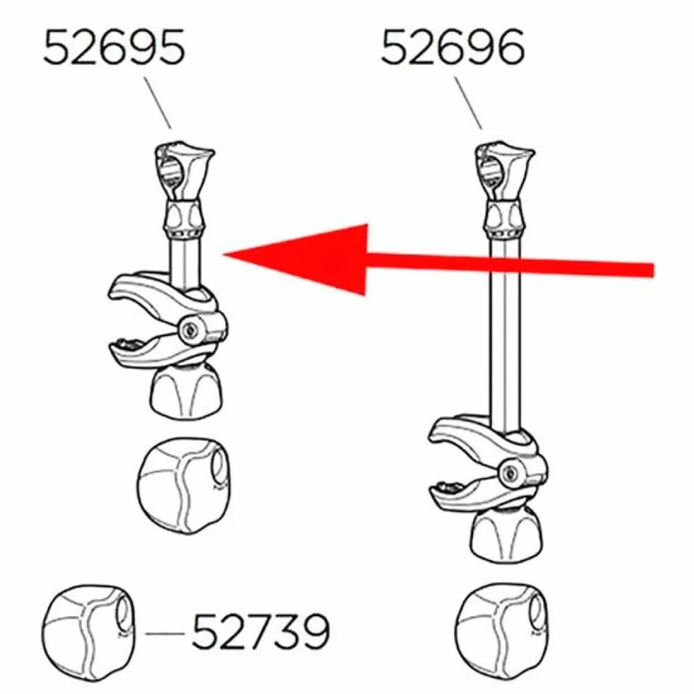 Thule Ramię rowerowe krótkie 917/918