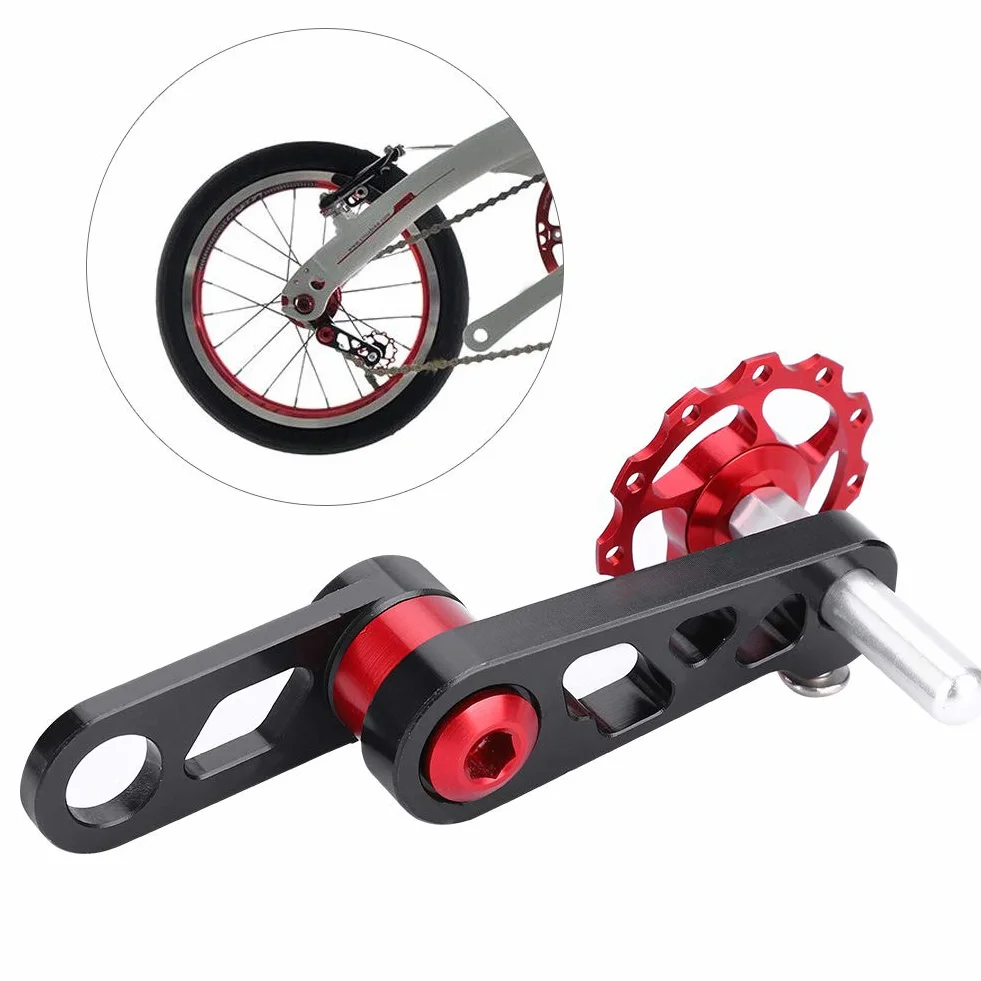 Single Speed Bike Regulator łańcucha Zipper Przerzutka Tylna Prowadnica łańcucha do Roweru Składanego