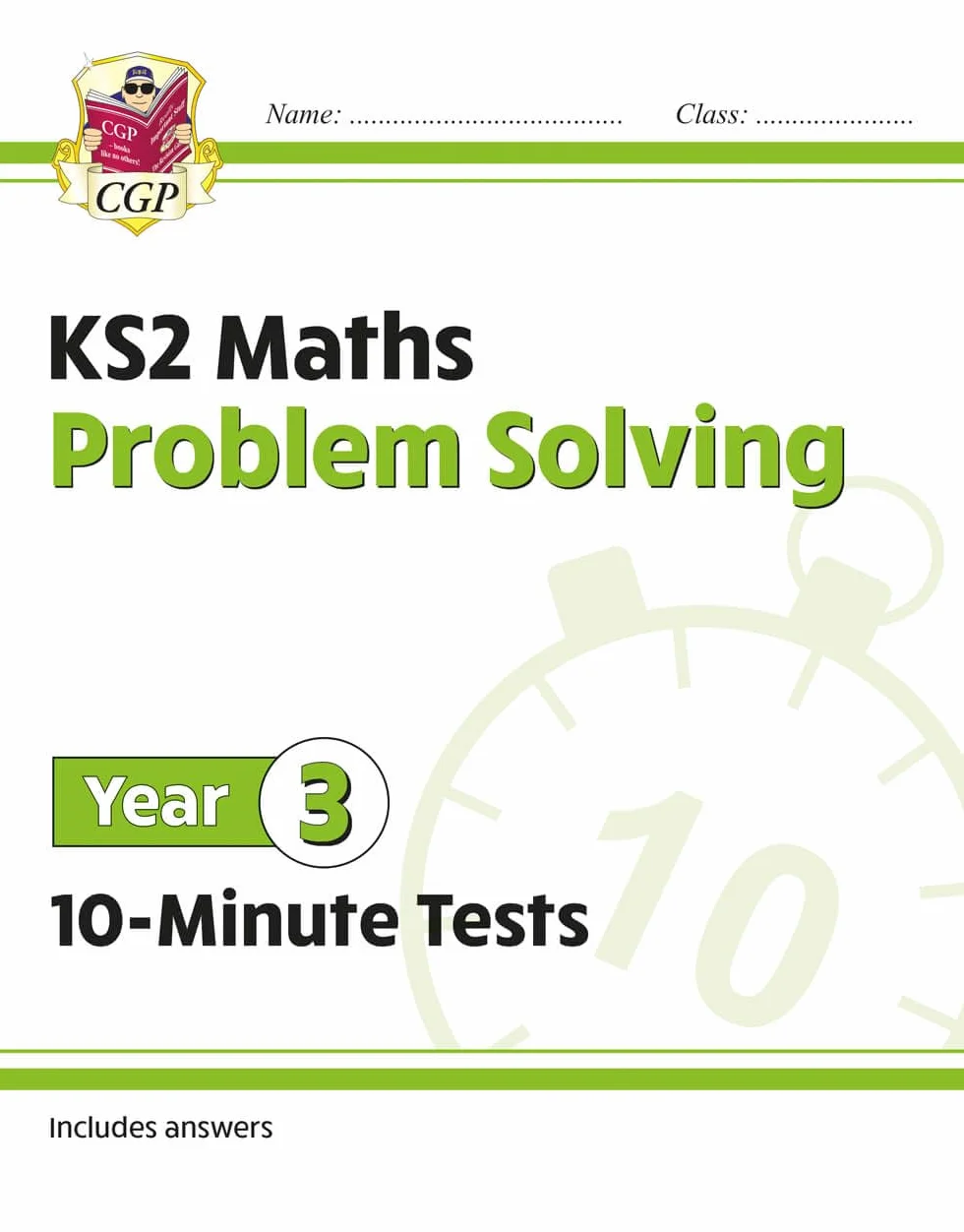 KS2 Year 3 Maths 10-Minute Tests: Problem Solving