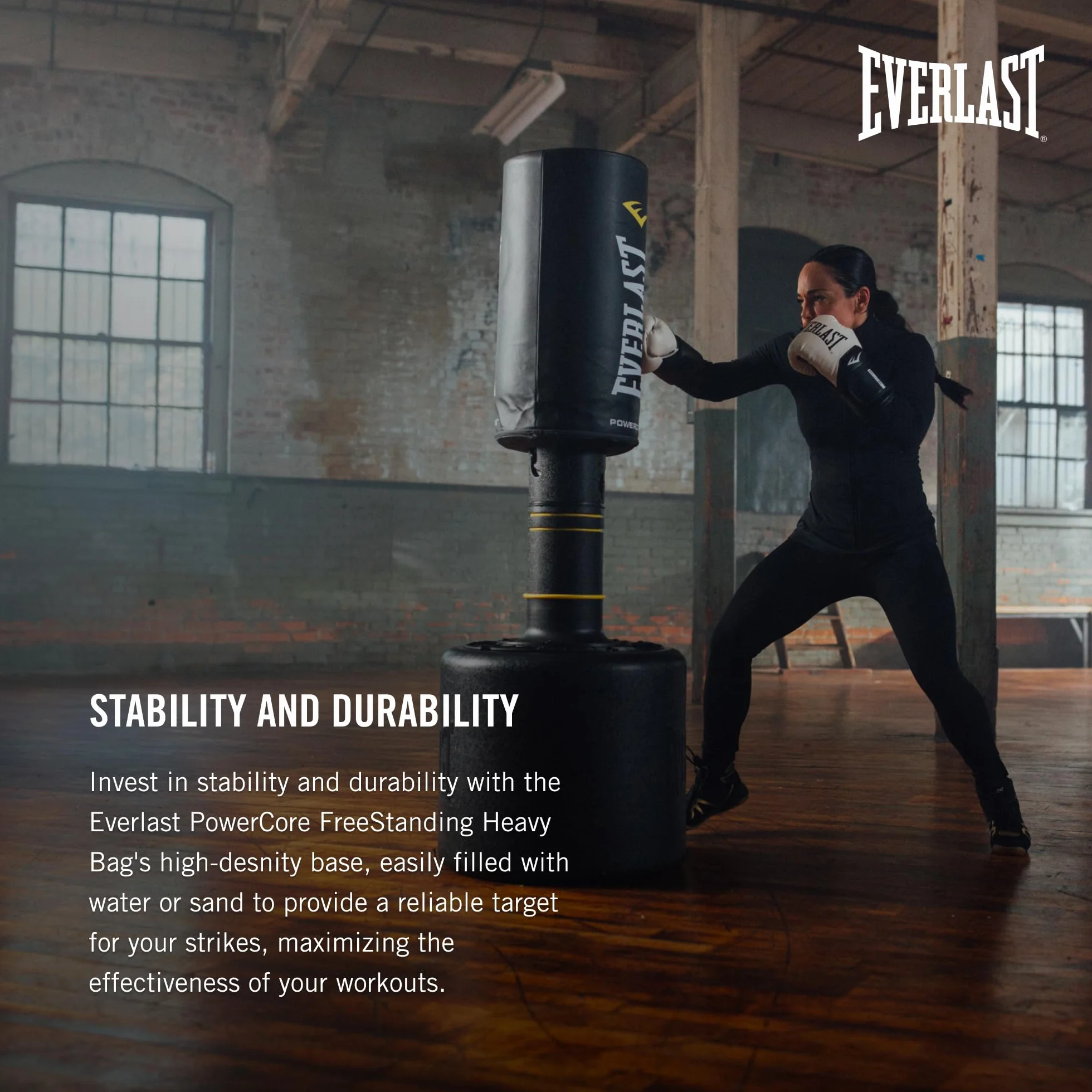 Everlast Wolnostojący worek bokserski Power Core