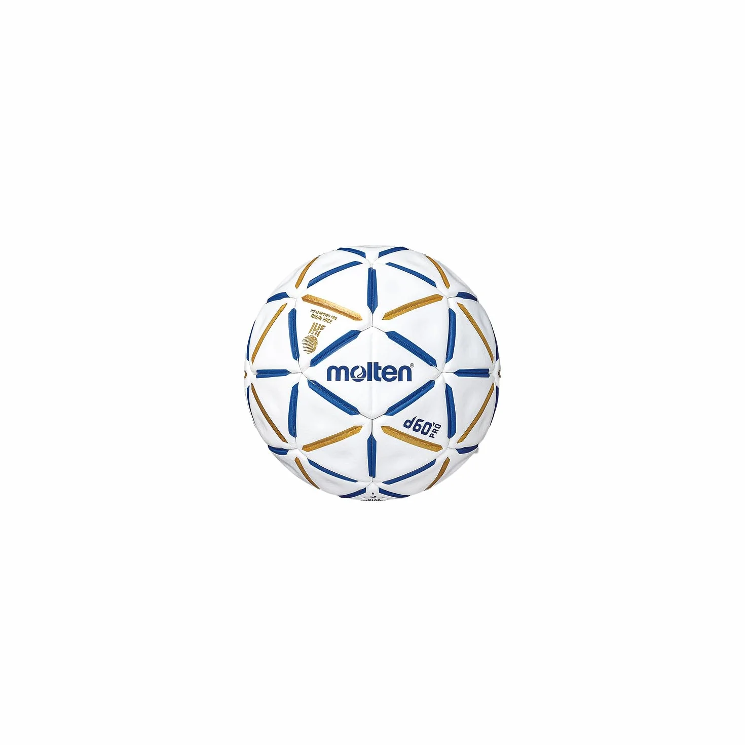Piłka ręczna Molten D60 PRO White/Blue/Gold 2
