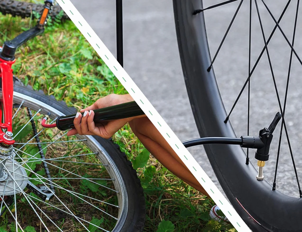 Mosiężne adaptery do wentyla rowerowego francuski wentyl do pompy powietrza akcesoria rowerowe