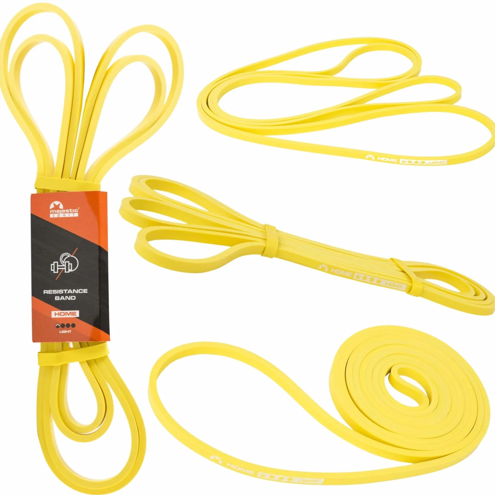 opaski do domu, zestaw pasków fitness, 100% lateks, 4 wytrzymałości (zestaw zespołów oporowych, opaski treningowe siłowe, zestaw terra, ściągacz, sportowy, gumka sportowa)