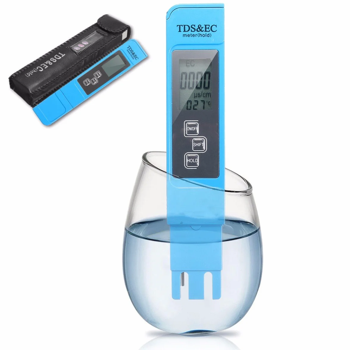 DollaTek Przeno?ny cyfrowy miernik pH LCD 3 w 1 TDS EC tester pióro czysto?? wody filtr PPM z 4 ró?nymi trybami tester poziomu wody