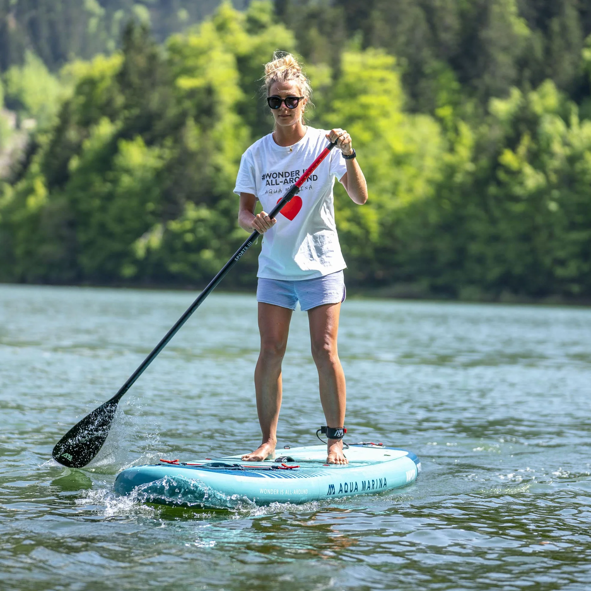 Aqua Marina Vapour Sup, niebieski/czarny, jeden rozmiar