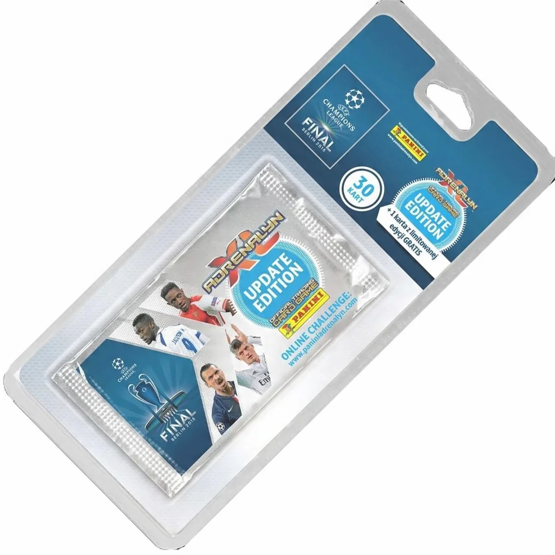 Adrenalyn XL Karty 5+1 Blister UEFA Update Edition Final Berlin 2015
