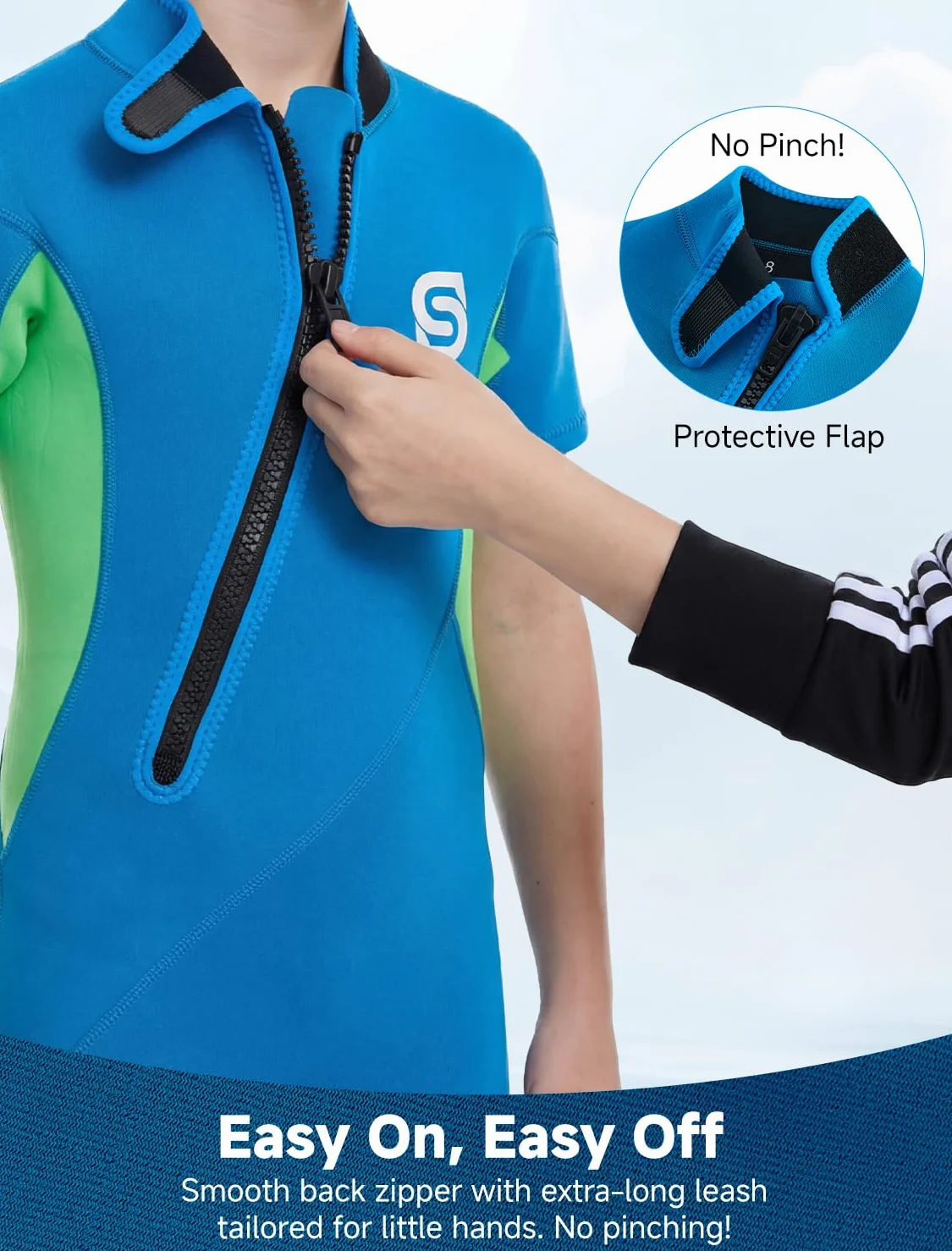 Kombinezon neoprenowy 3 mm do nurkowania surfingu pływania UV 50+