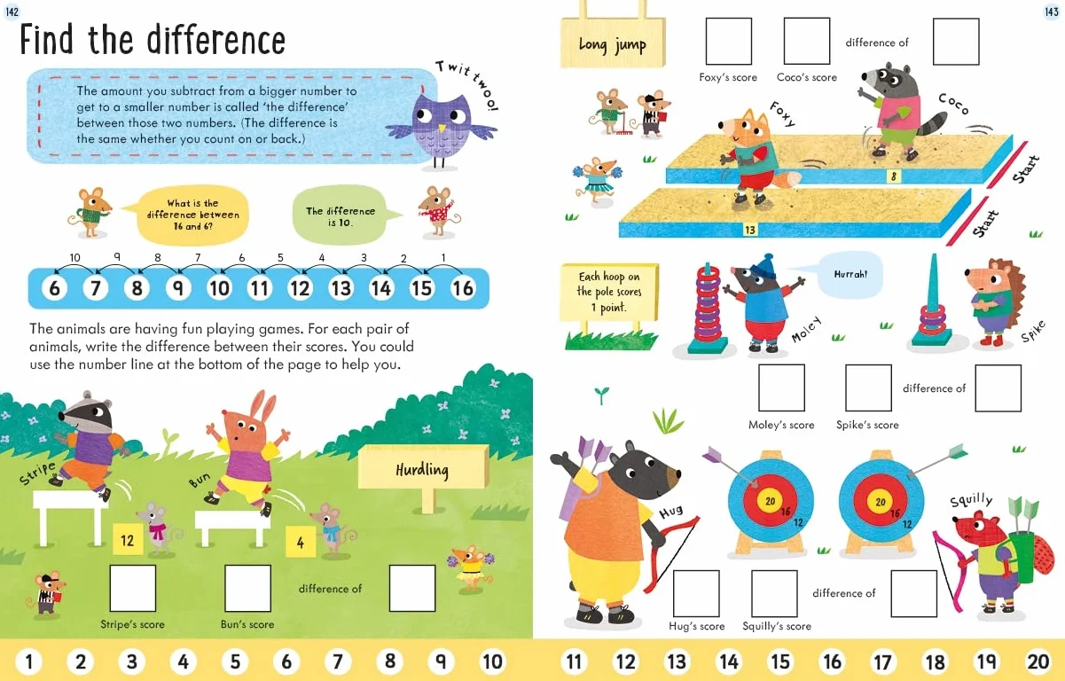 Usborne English and Maths Giant Workbook 5-6 (Usborne Workbooks)
