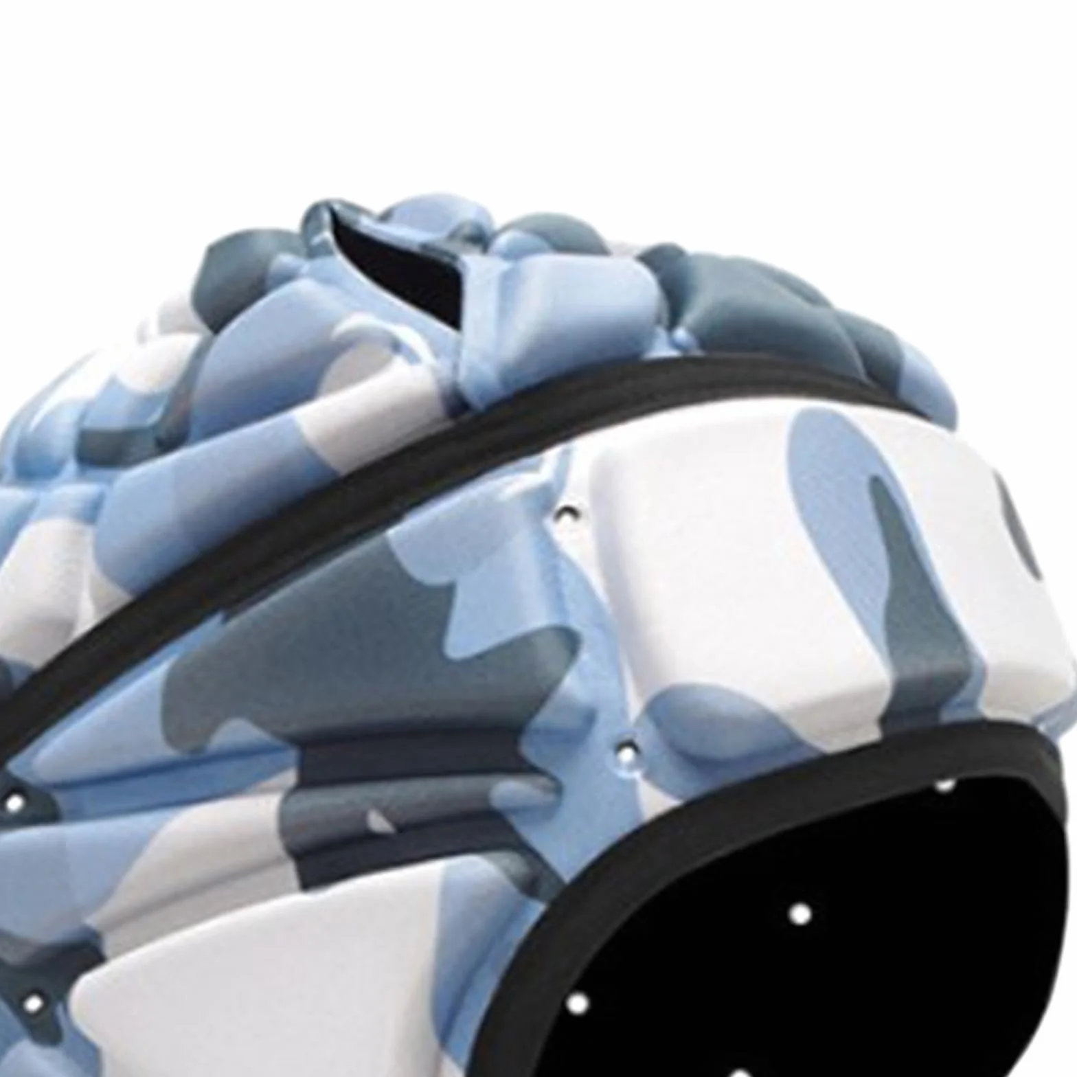 Kask rugby flaga futbolowa osłona głowy z miękką wyściółką regulowana ochrona głowy dla dorosłych juniorów nastolatków dla mężczyzn kobiet sporty na świeżym powietrzu