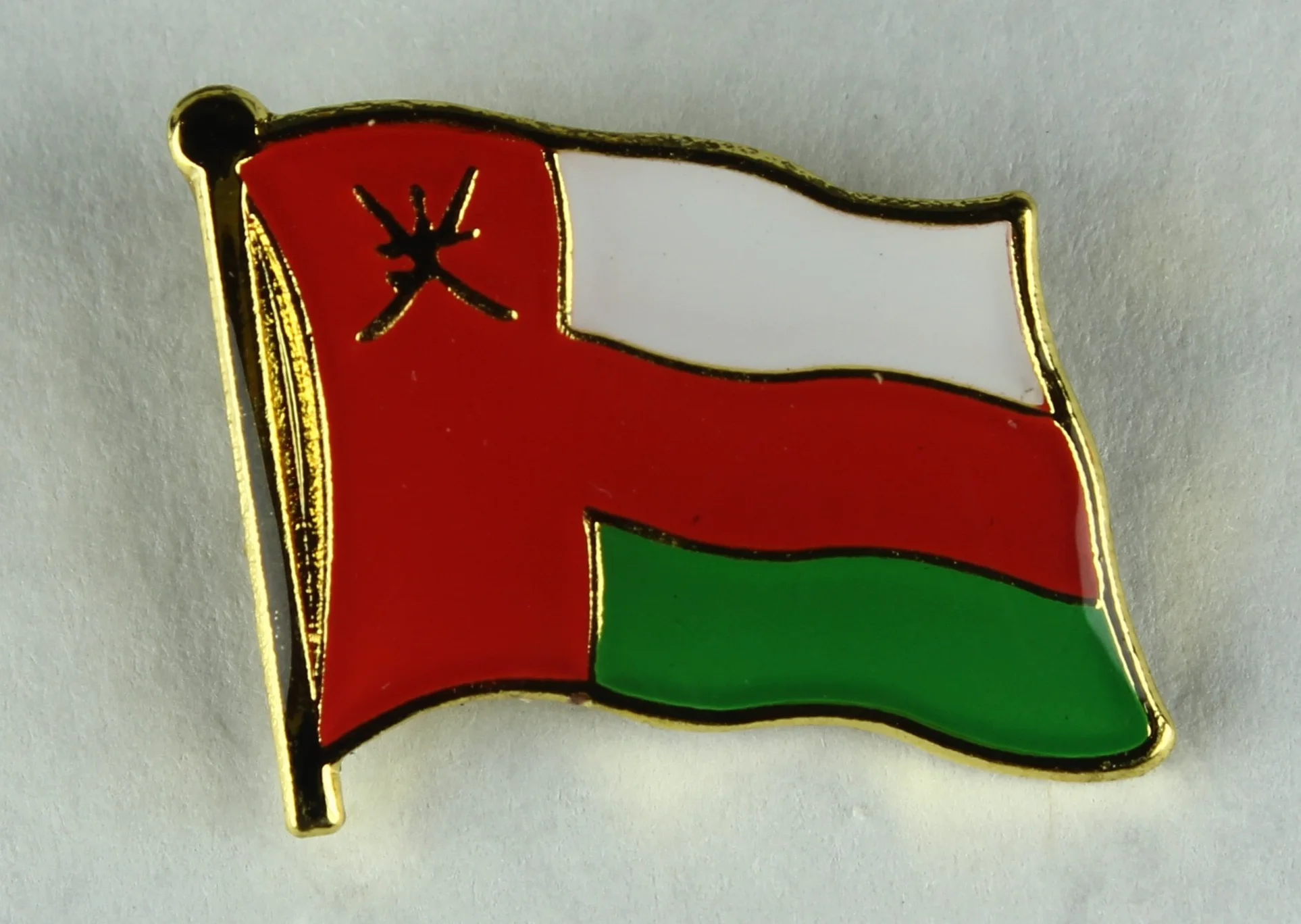 Oman Pin przypinka flaga klips