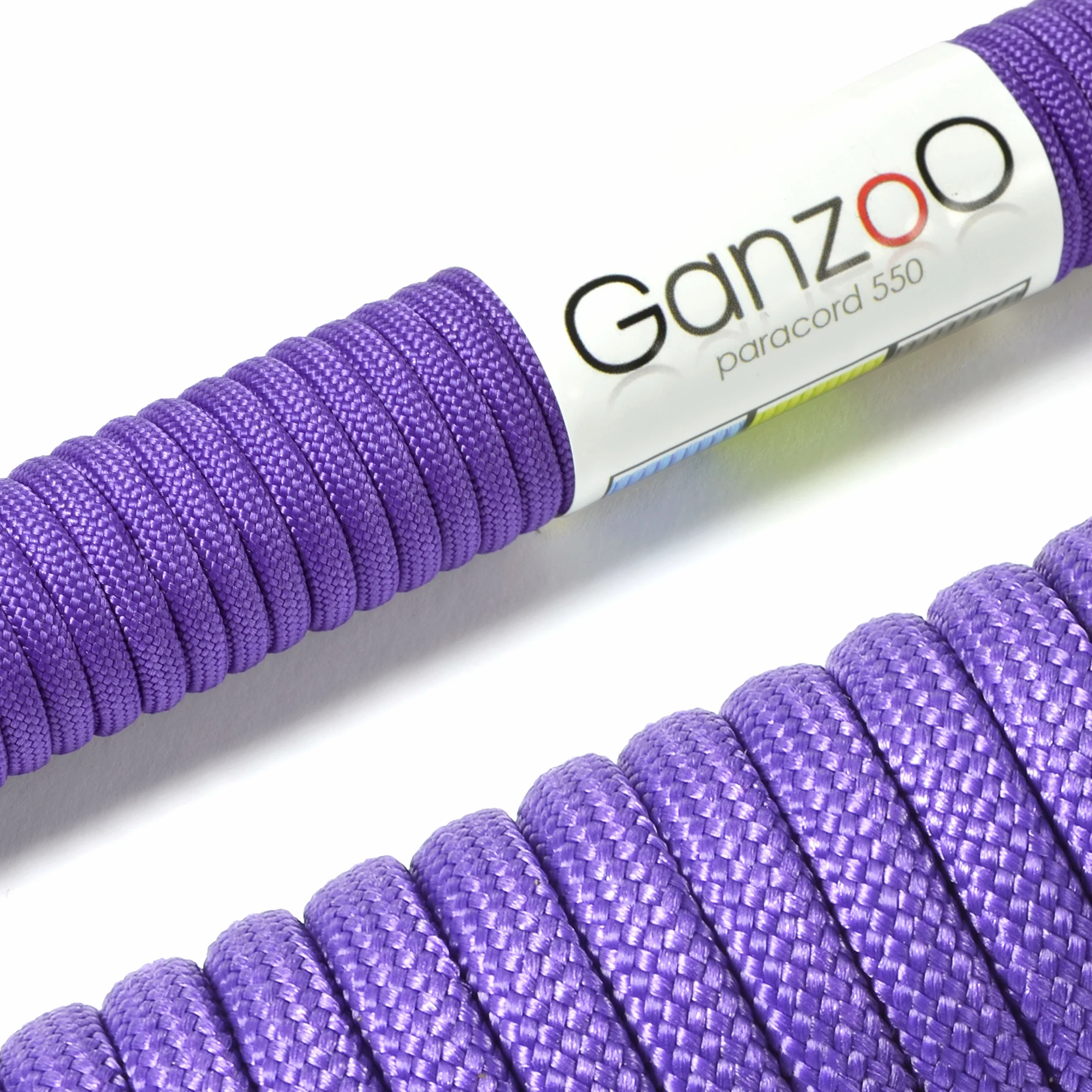 Ganzoo Paracord 550 linka 4 mm 15 m nylon poliester 7 rdzeni survival outdoor