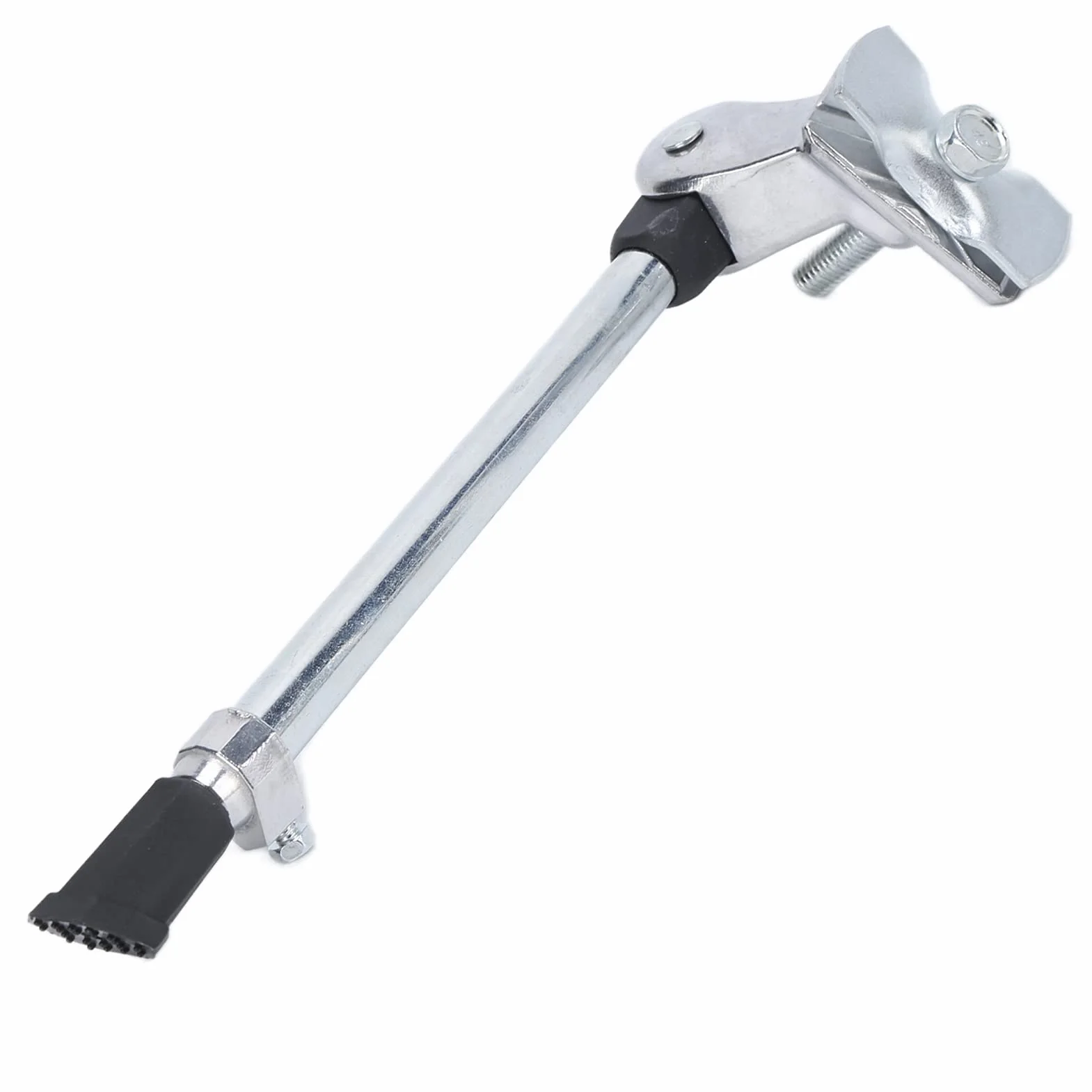 Regulowana Podpórka Rowerowa Aluminiowa 24-27 Cali Srebro