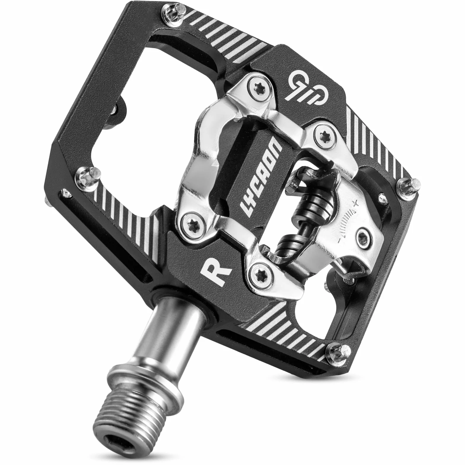 LYCAON pedały rowerowe MTB aluminium CNC łożyska uszczelnione kompatybilne SPD