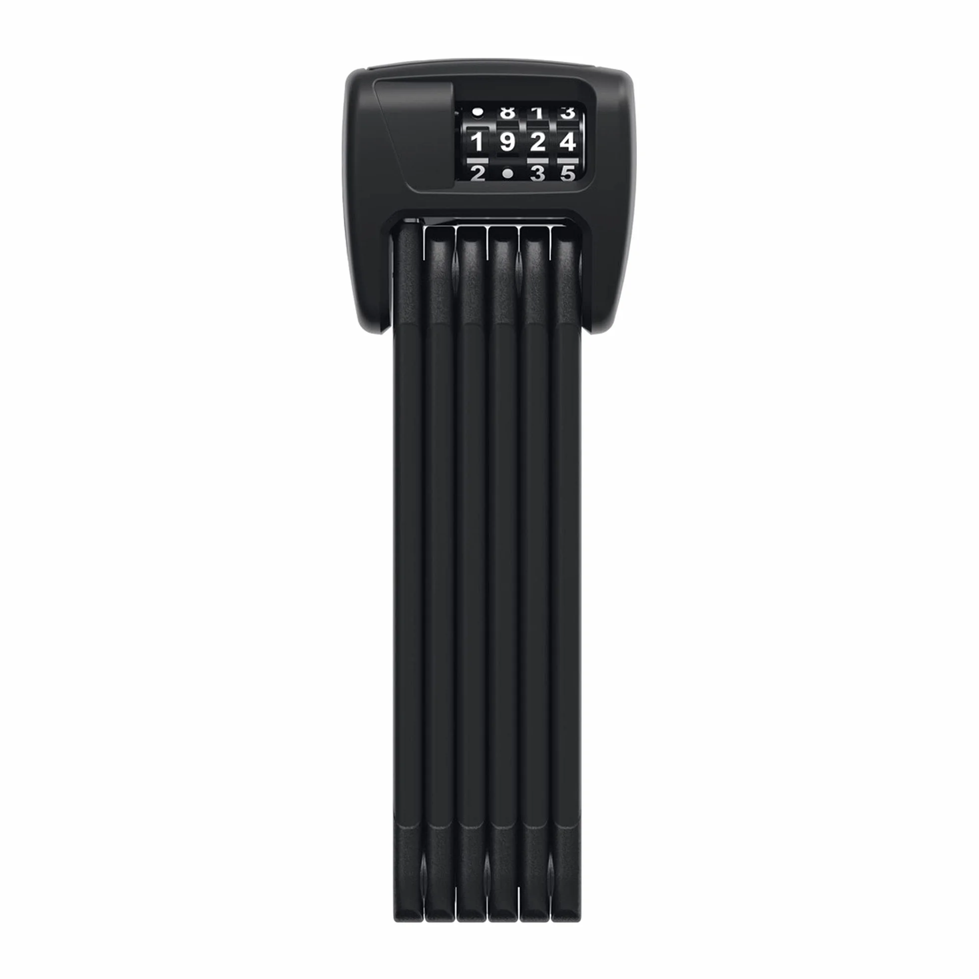 ABUS Bordo 6000C sk?adane zapi?cie LED z uchwytem SH - sk?adane zapi?cie rowerowe z pod?wietlanym kodem numerycznym - poziom bezpiecze?stwa ABS 10 - d?ugo?? 90 cm