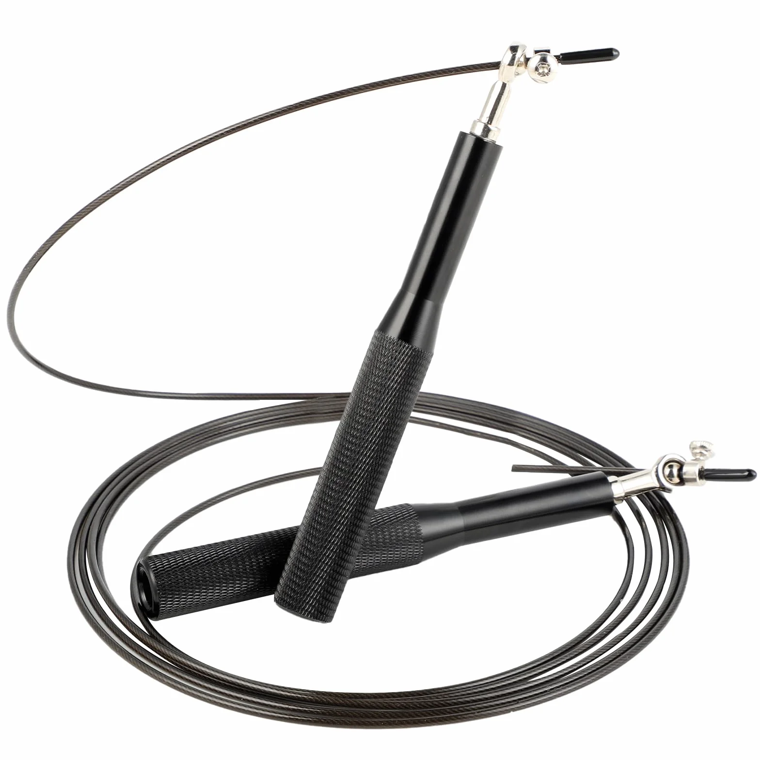 Skakanka z aluminiową rączką i diamentowym wzorem - 3M skakanie na skakance dla dorosłych, kobiet, mężczyzn i dzieci - Jump Rope do treningu - Idealna do fitnessu i wytrzymałości