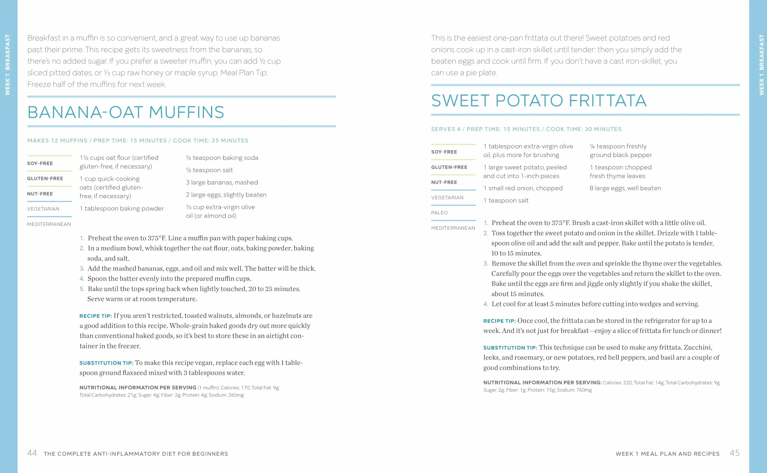 The Complete Anti-Inflammatory Diet for Beginners: A No-Stress Meal Plan with Easy Recipes to Heal the Immune System
