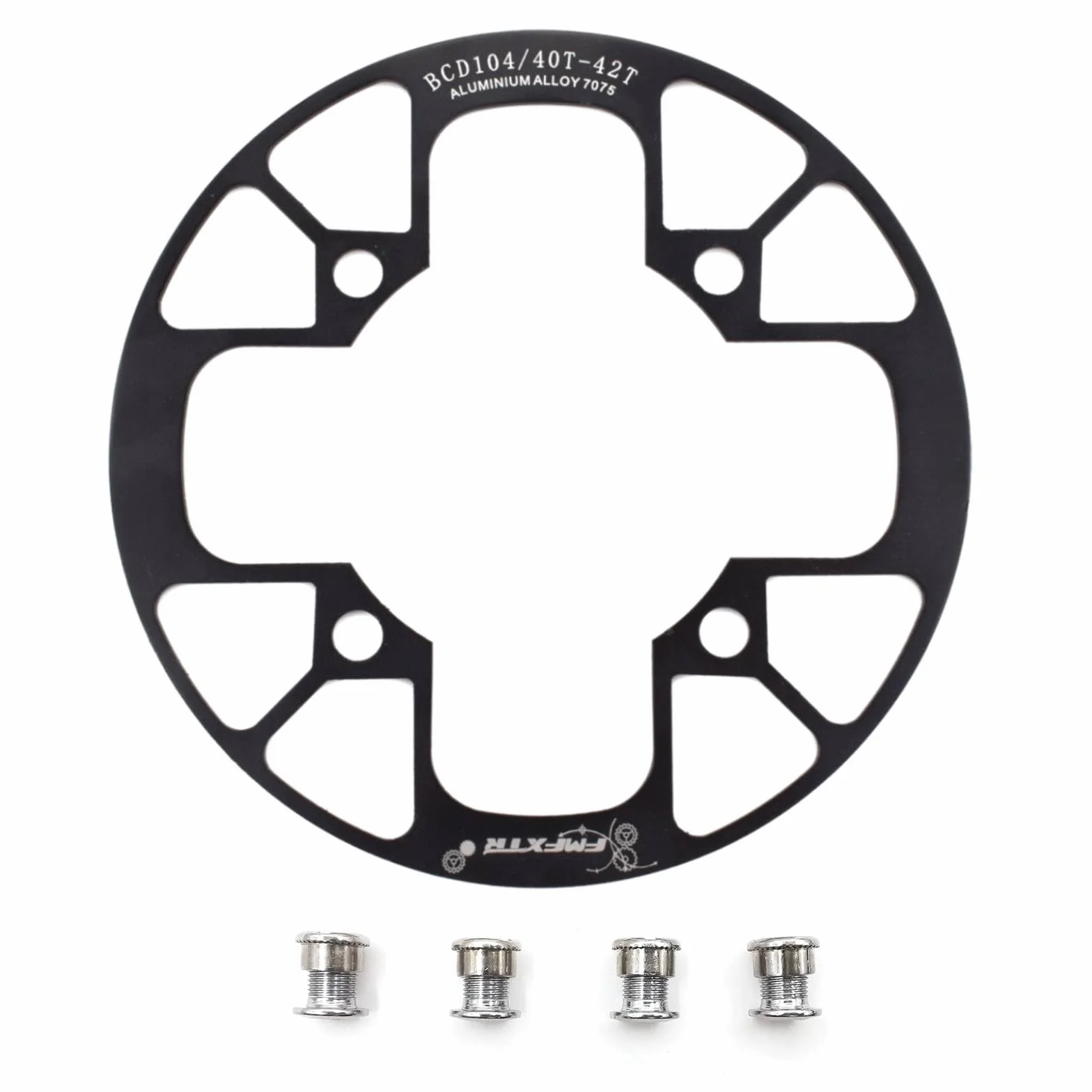 UPANBIKE 104 BCD osłona szyny rowerowej ze stopu aluminium do kół łańcuchowych 32~34T, 36~38T, 40~42T