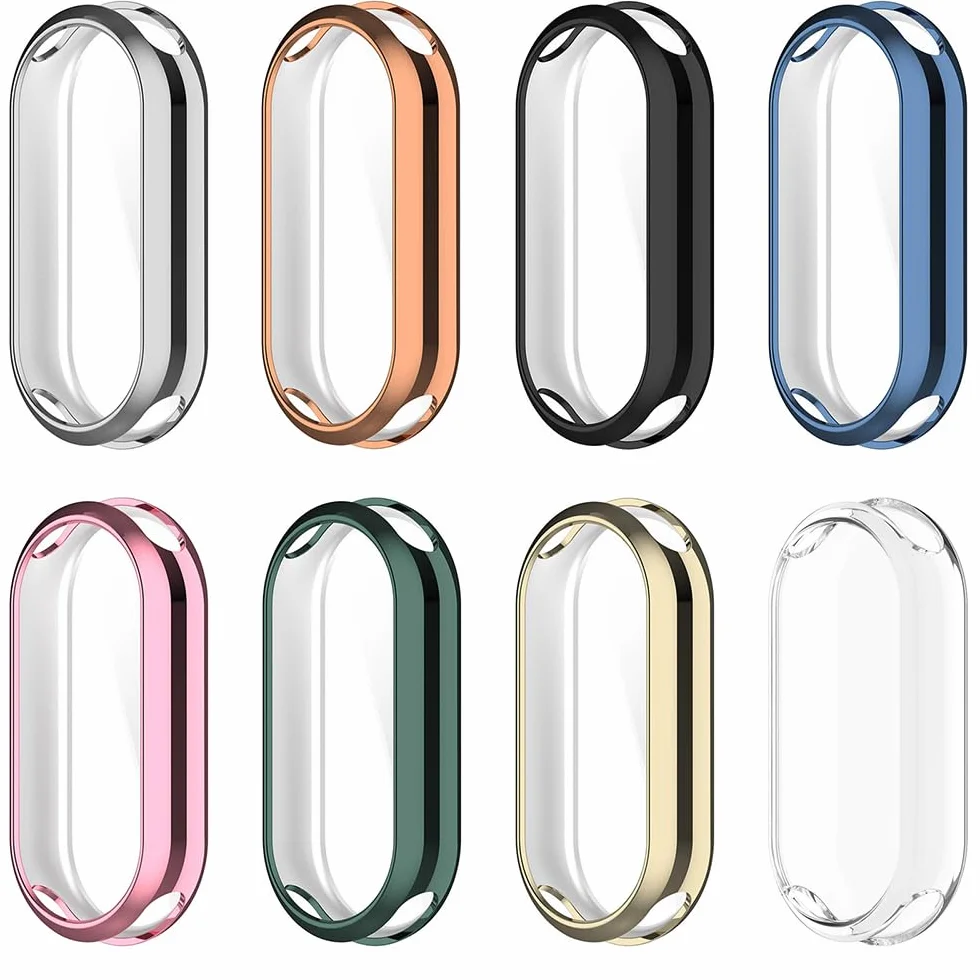 Etui ochronne Xiaomi Smart Band 10 TPU silikonowe odporne na zarysowania