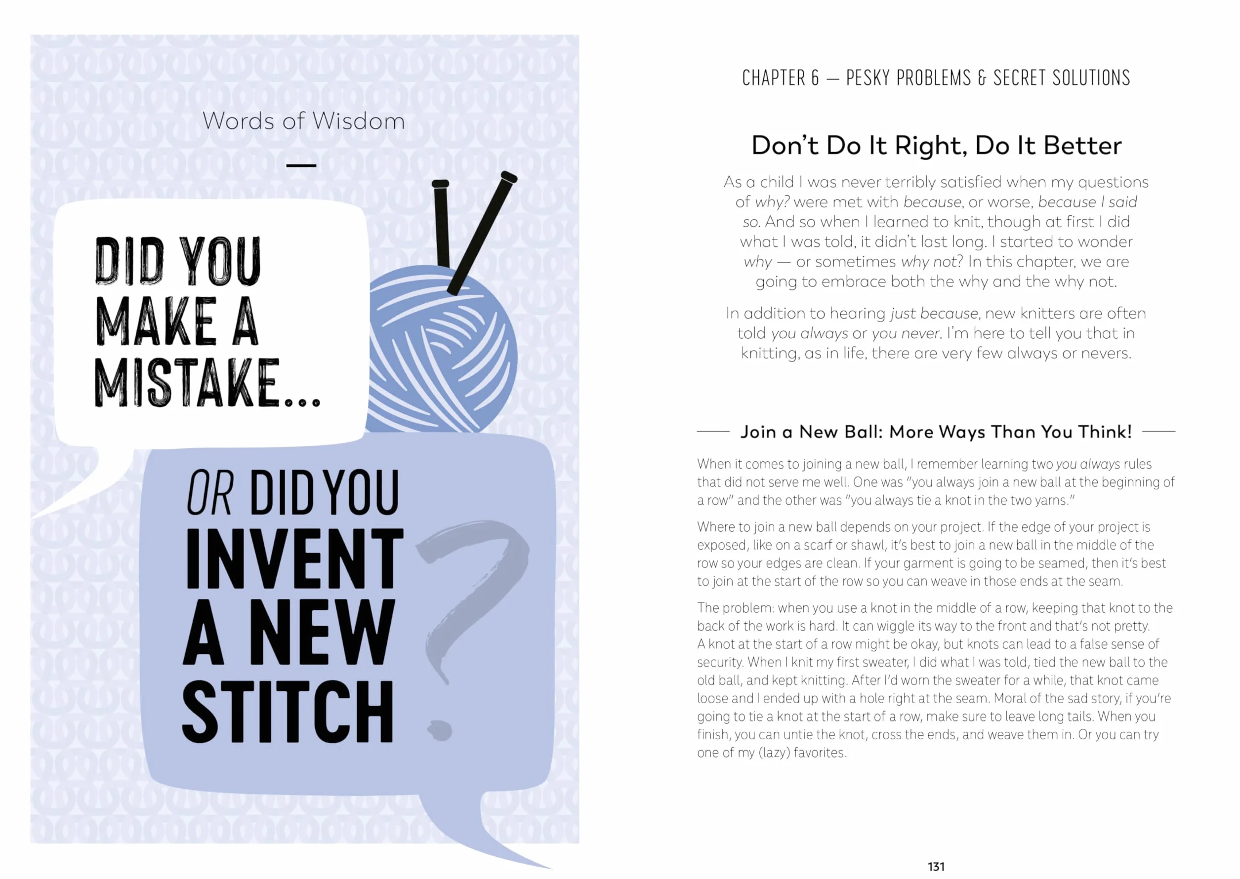 Patty Lyons' Knitting Bag of Tricks: Over 70 Sanity Saving Hacks for Better Knitting