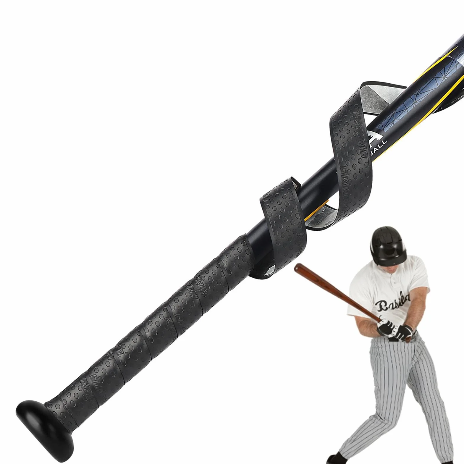 Générique Bat Grip Tape do baseballu | 1m antypoślizgowa nakładka do tenisa, antypoślizgowa nakładka na uchwyt rakietowy, pas pochłaniający pot do hantli