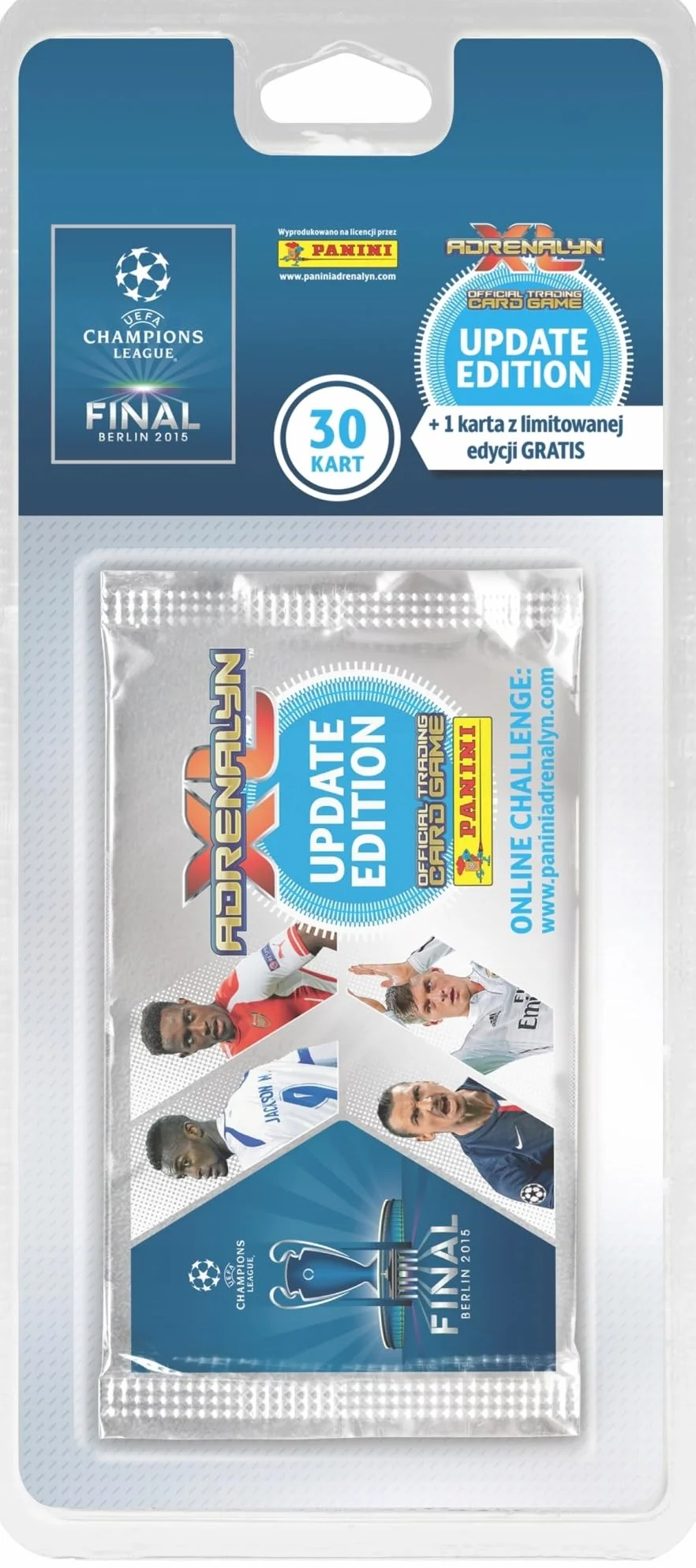 Adrenalyn XL Karty 5+1 Blister UEFA Update Edition Final Berlin 2015