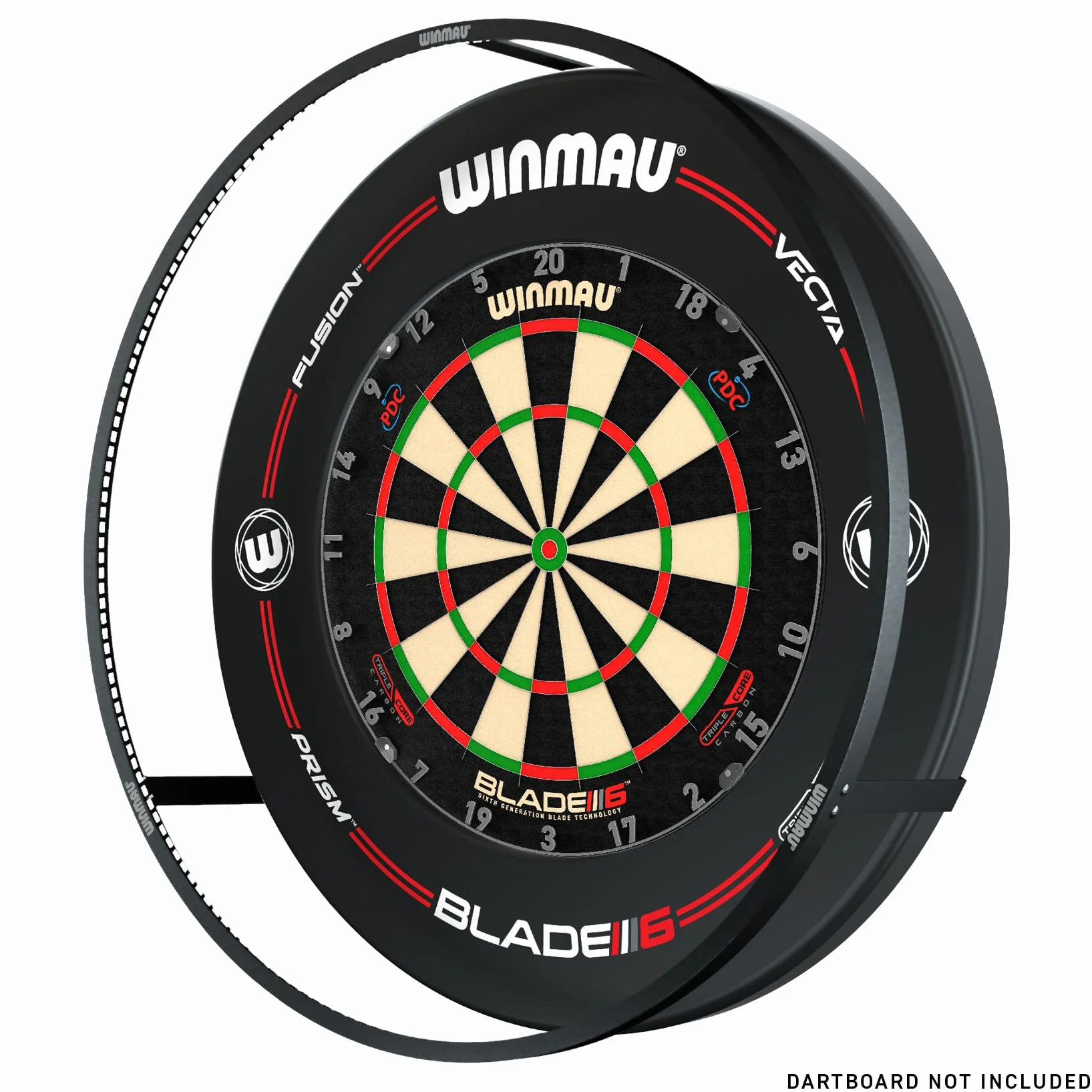 WINMAU Plasma seria świateł do darta – oryginalne czarne światło plazmowe – plazmowe światło lodowo-białe – opcje wiązki z otoczeniem