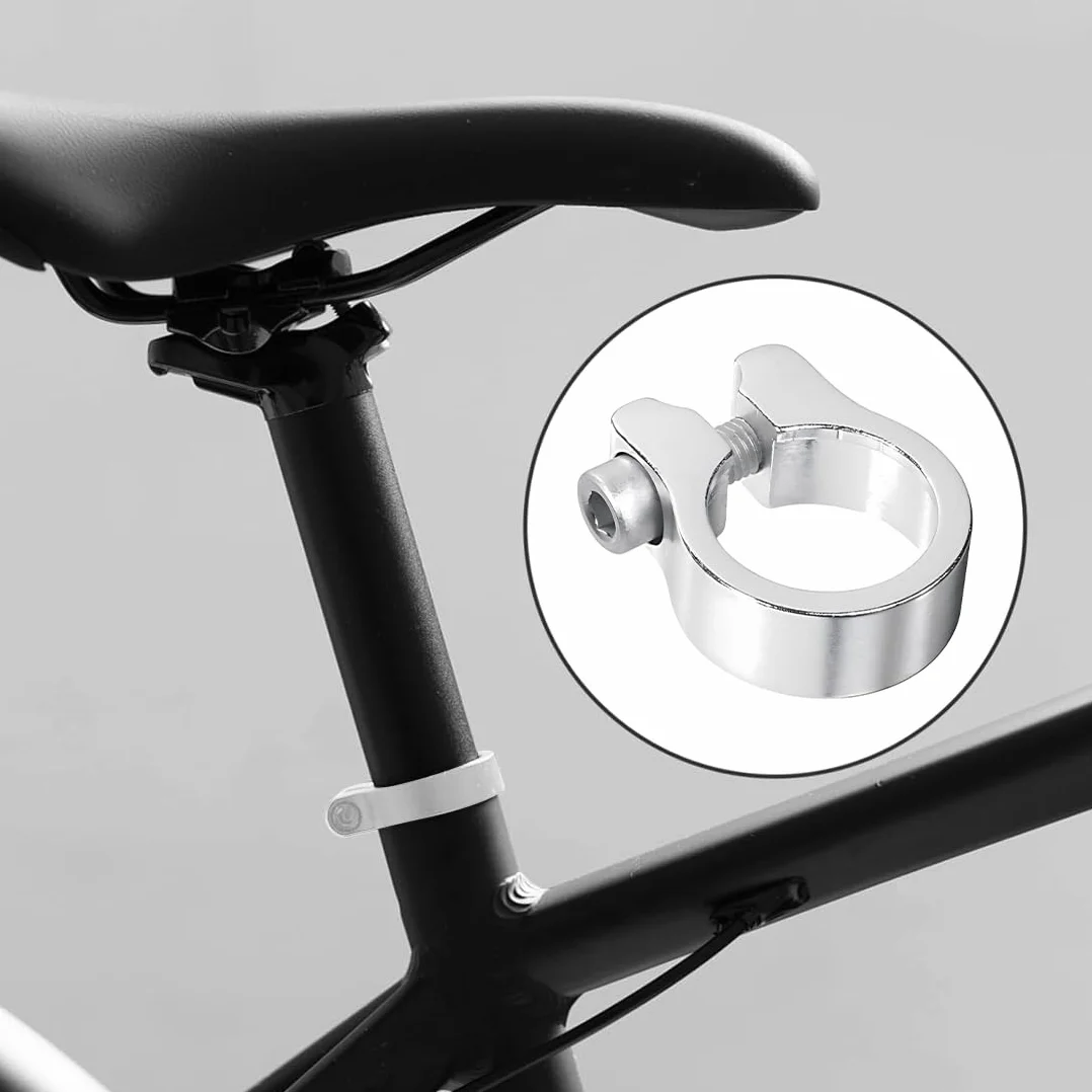 Zacisk do rury rowerowej 31,8 mm 2 szt. zapięcie na sztycę rowerową MTB szosowy