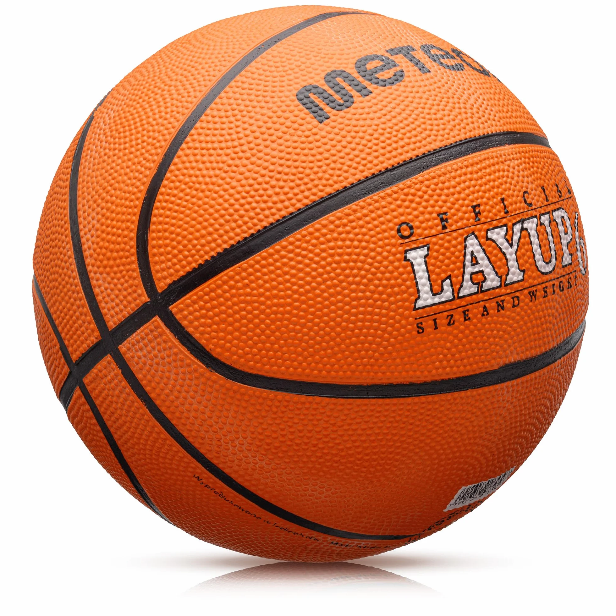 Piłka Do Koszykówki Trwała Piłka Do Kosza Rozmiar 5 6 7 dla Dzieci Młodzieży Dorosłych do Treningu Koszykówki Basketball METEOR