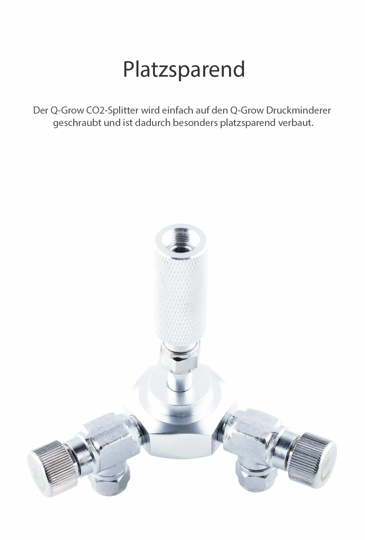Q-Grow CO2 rozdzielacz 3-drożny