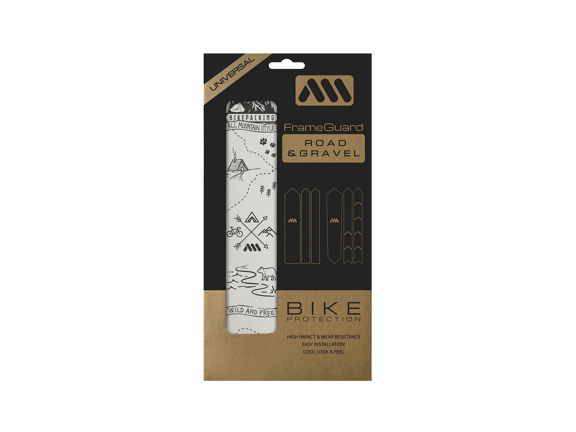 All Mountain Style AMS Frame Guard Gravel/Road - Chroni Twój rower przed zadrapaniami i przedmiotami