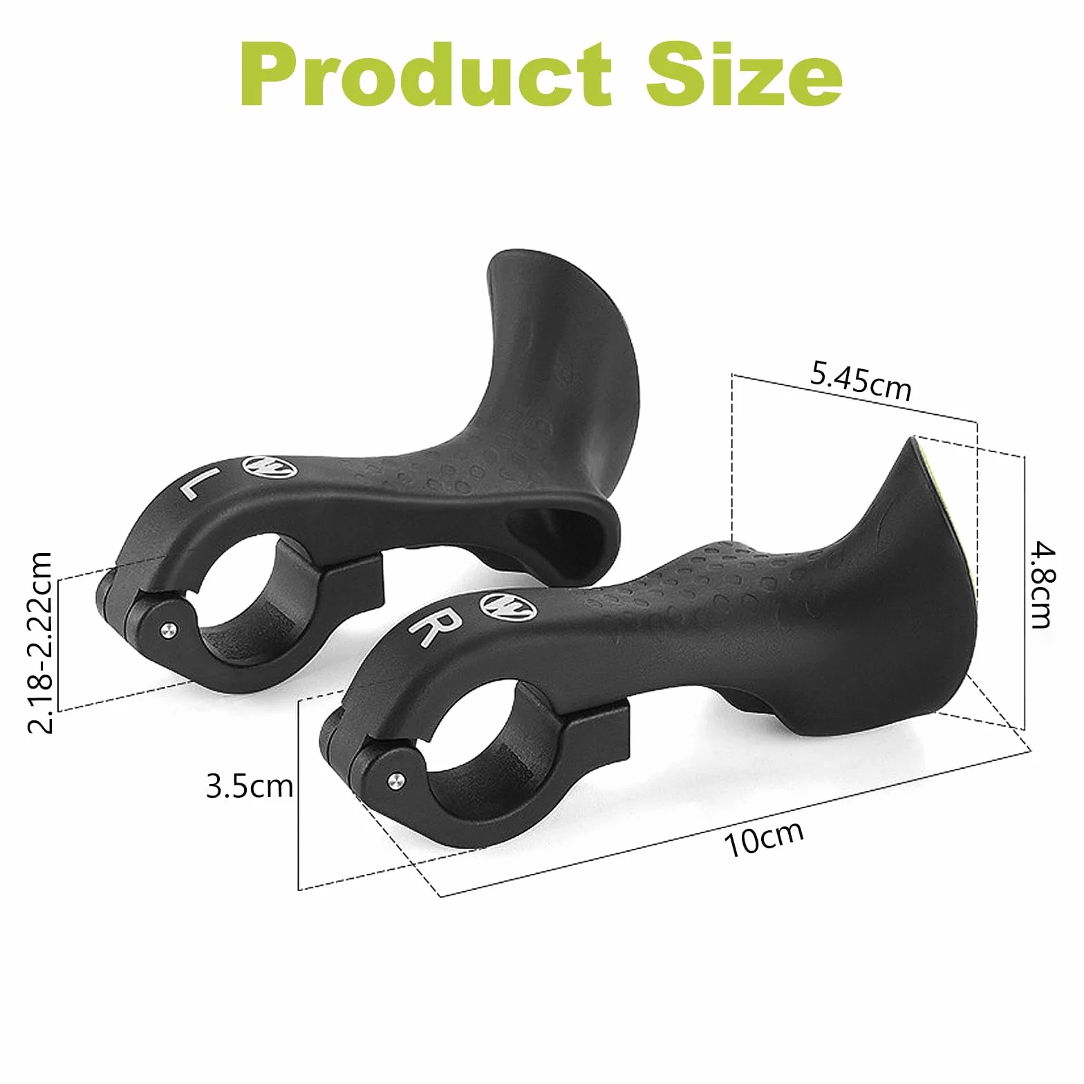 Ergonomiczne Uchwyty na Kierownicę Rowerową, Sportowe MTB (22 mm)