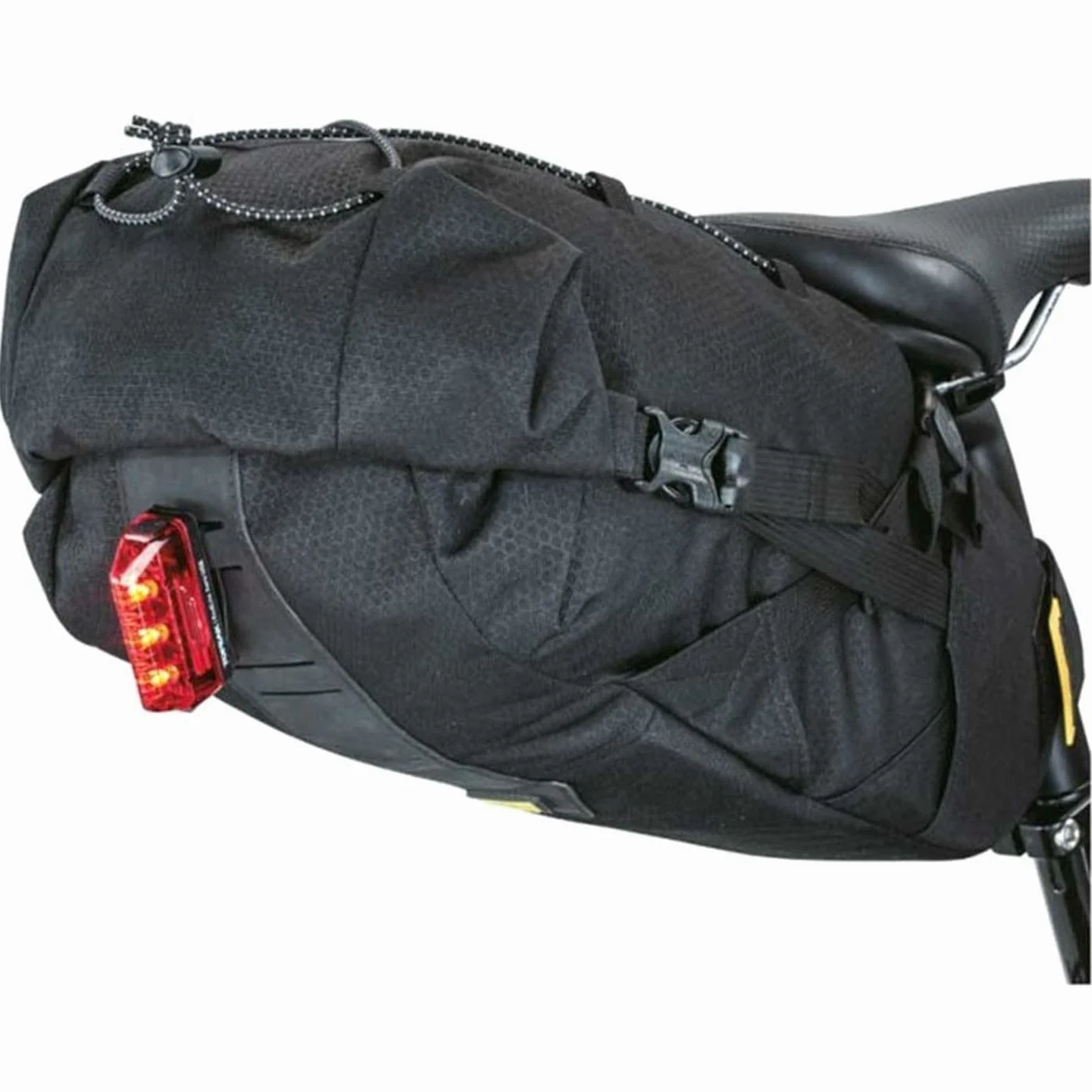 TOPEAK 50215 BackLoader torba podsiodłowa dla dorosłych, czarna, 6 litrów/S