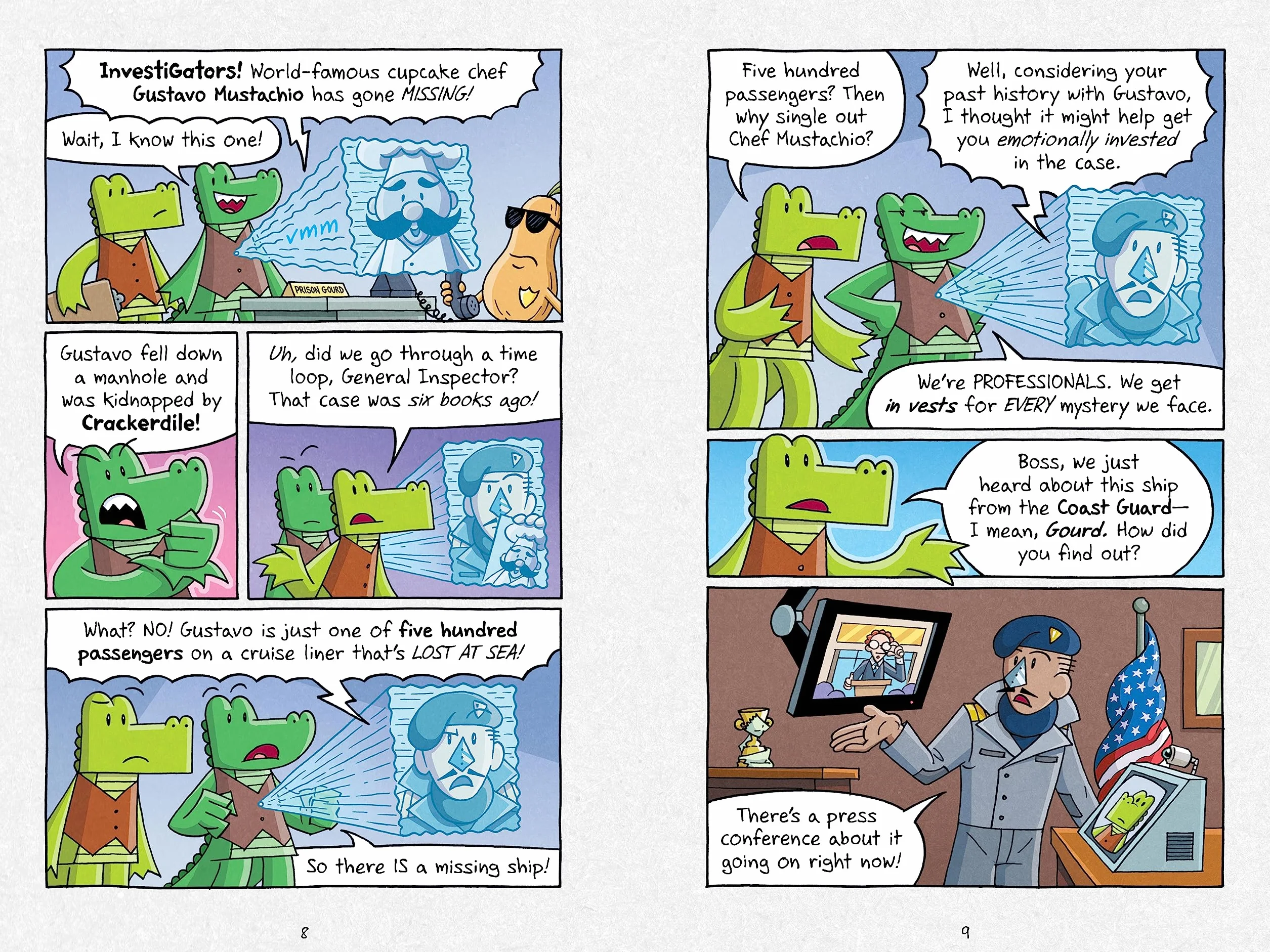 InvestiGators All Tide Up: A Laugh-Out-Loud Comic Book Adventure!
