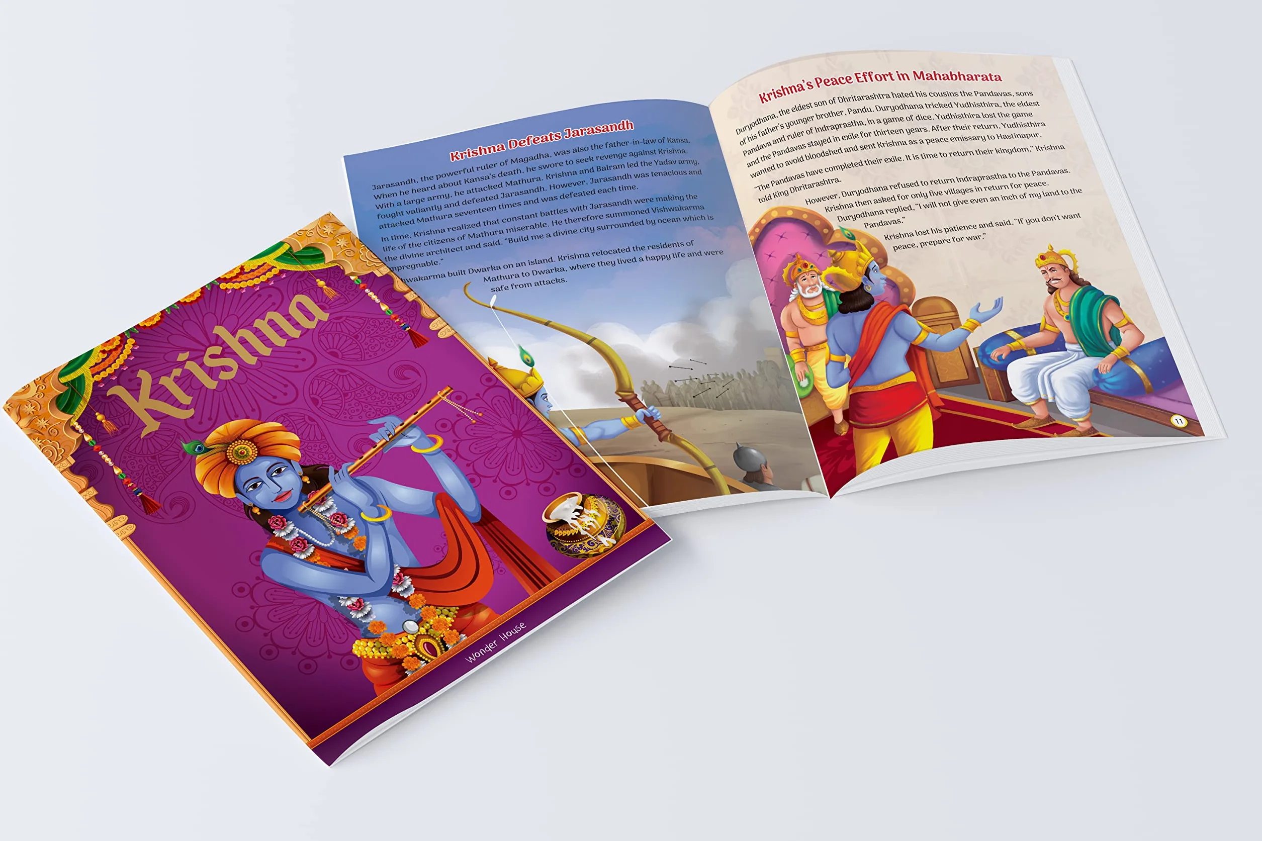 Tales from Indian Mythology: Collection of 10 Books