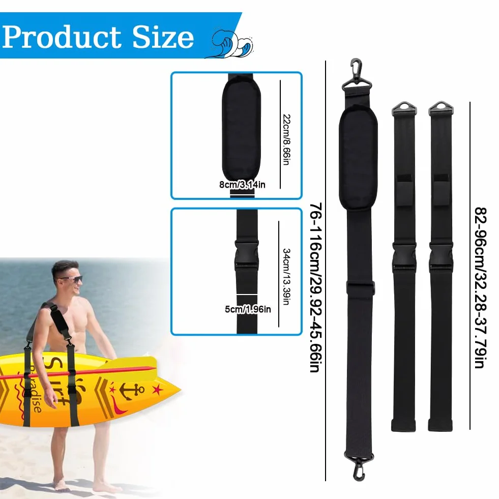 Pasek do noszenia Sup Board Stand Up Paddle akcesoria transport