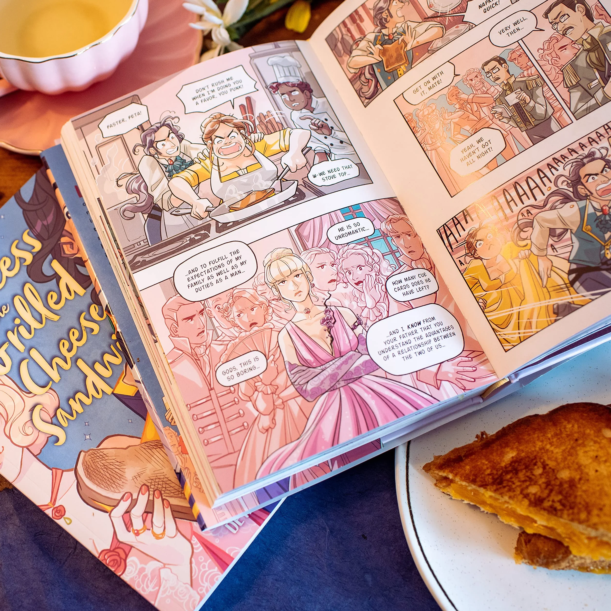 The Princess and the Grilled Cheese Sandwich (a Graphic Novel)