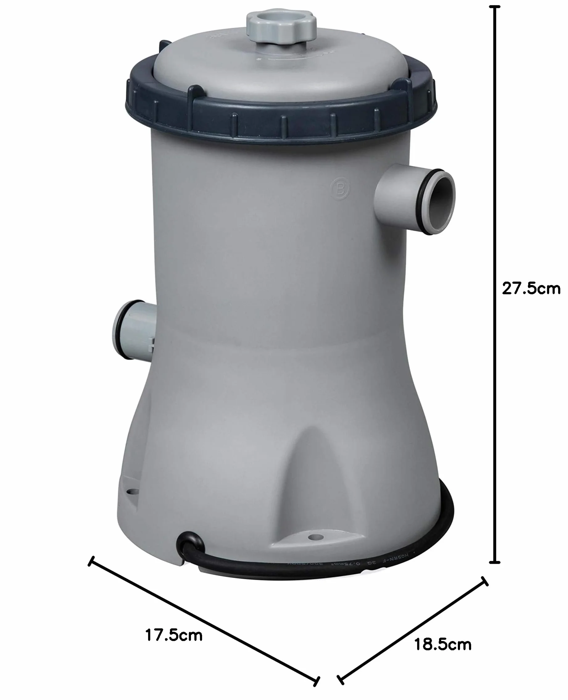 Bestway Flowclear pompa filtrująca 2006 l/h, 40 W, szara