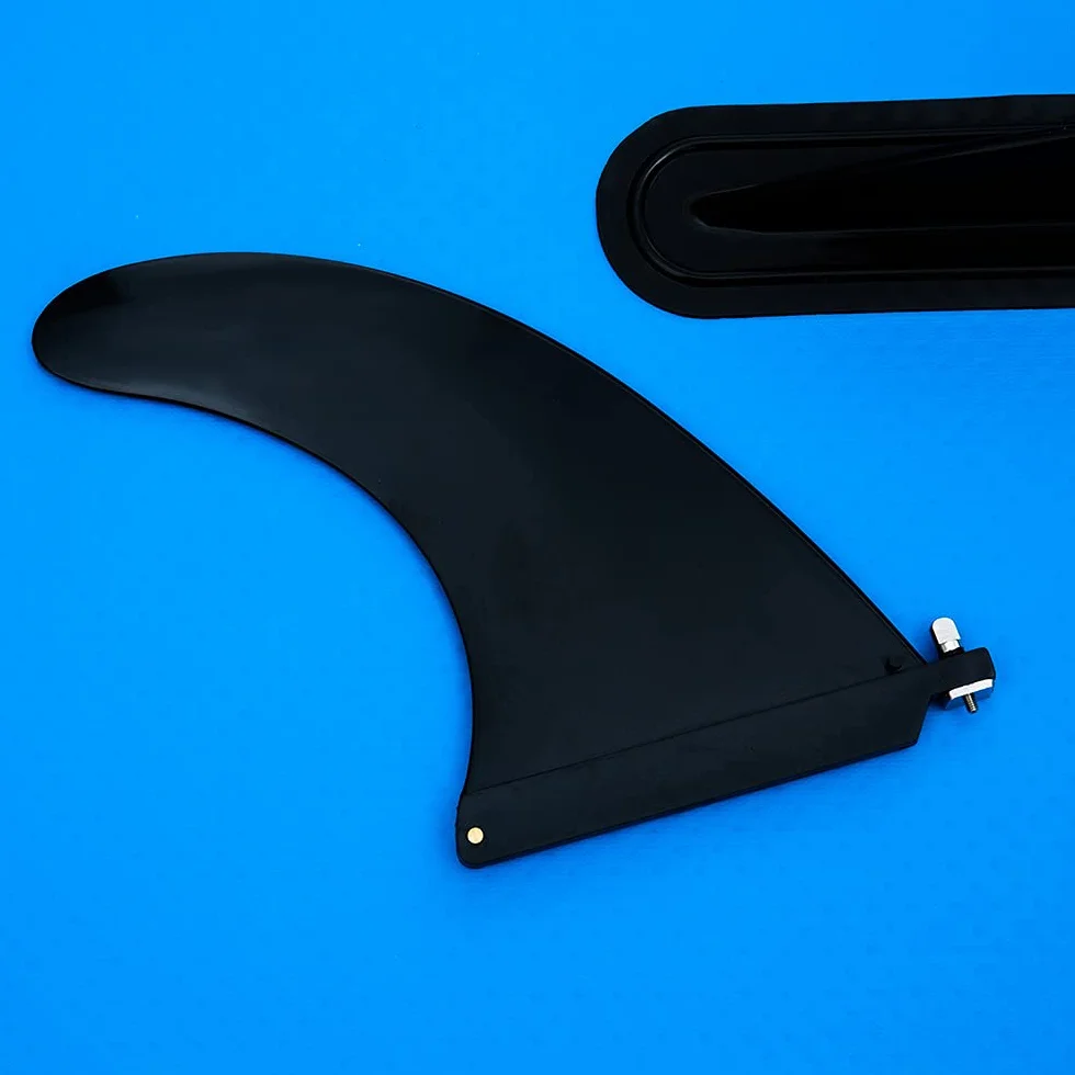 Surf & SUP Fin, bezpłatne śruby bez narzędzi ,20 cm centralny fin do deski surfingowej i deski do paddleboardingu (1 sztuka)