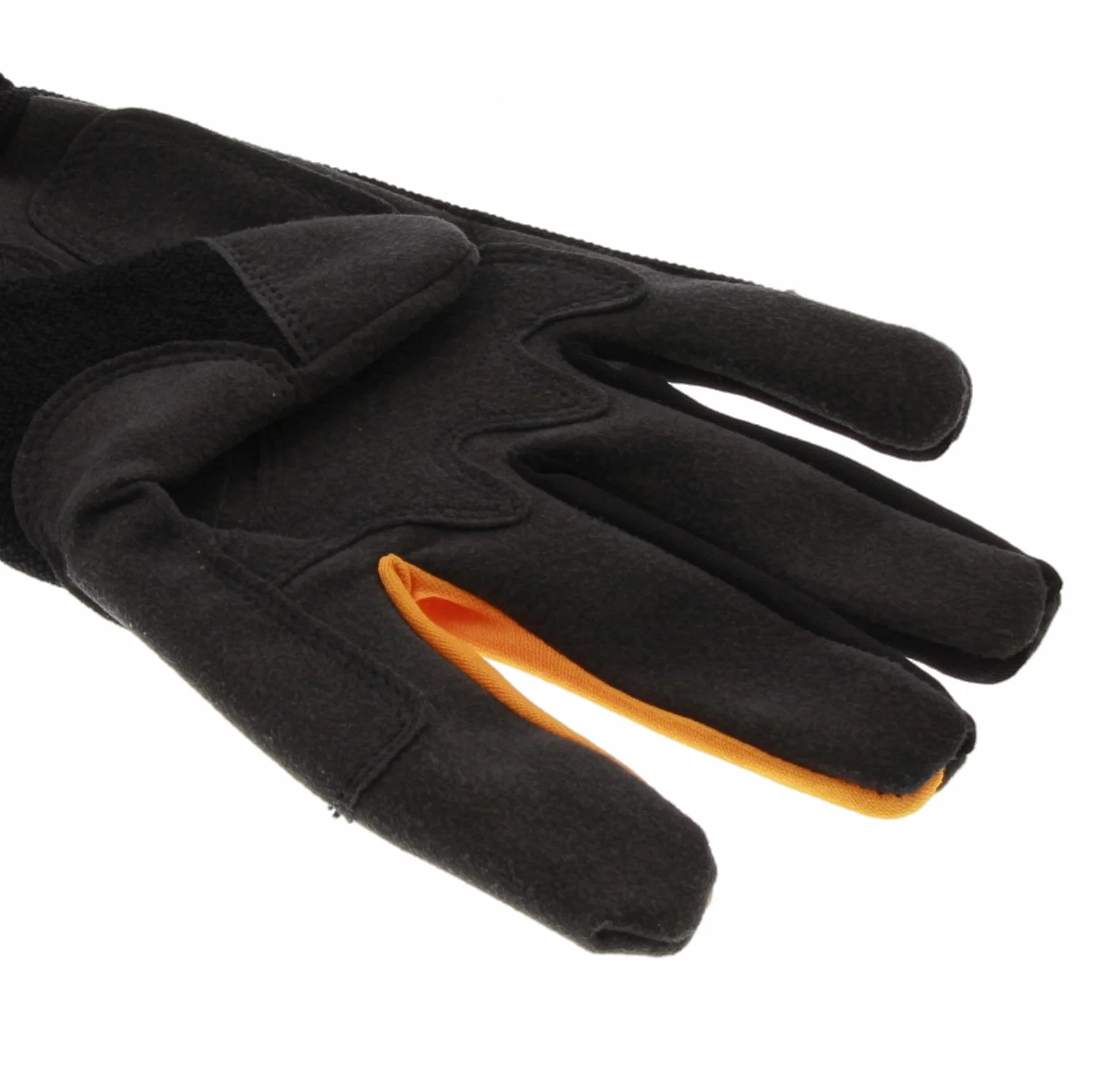 Fiskars Rękawice ogrodnicze, Rozmiar: 8, czarno-pomarańczowe, 1003478