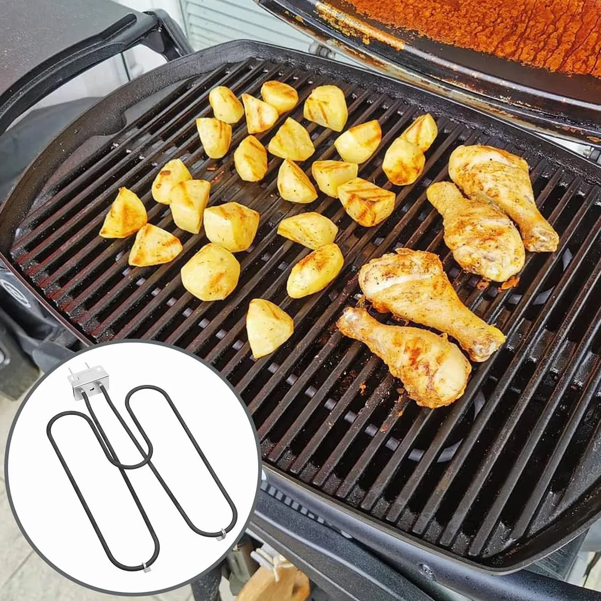 Elementy grzejne do grilla, część zamienna elementu grzejnego grilla kompatybilna z grillami serii We BER Q140 Q1400, 230V 2200W