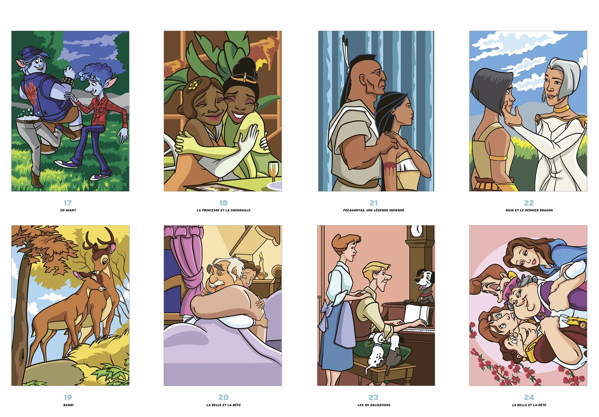 Coloriages mystères Disney - Famille